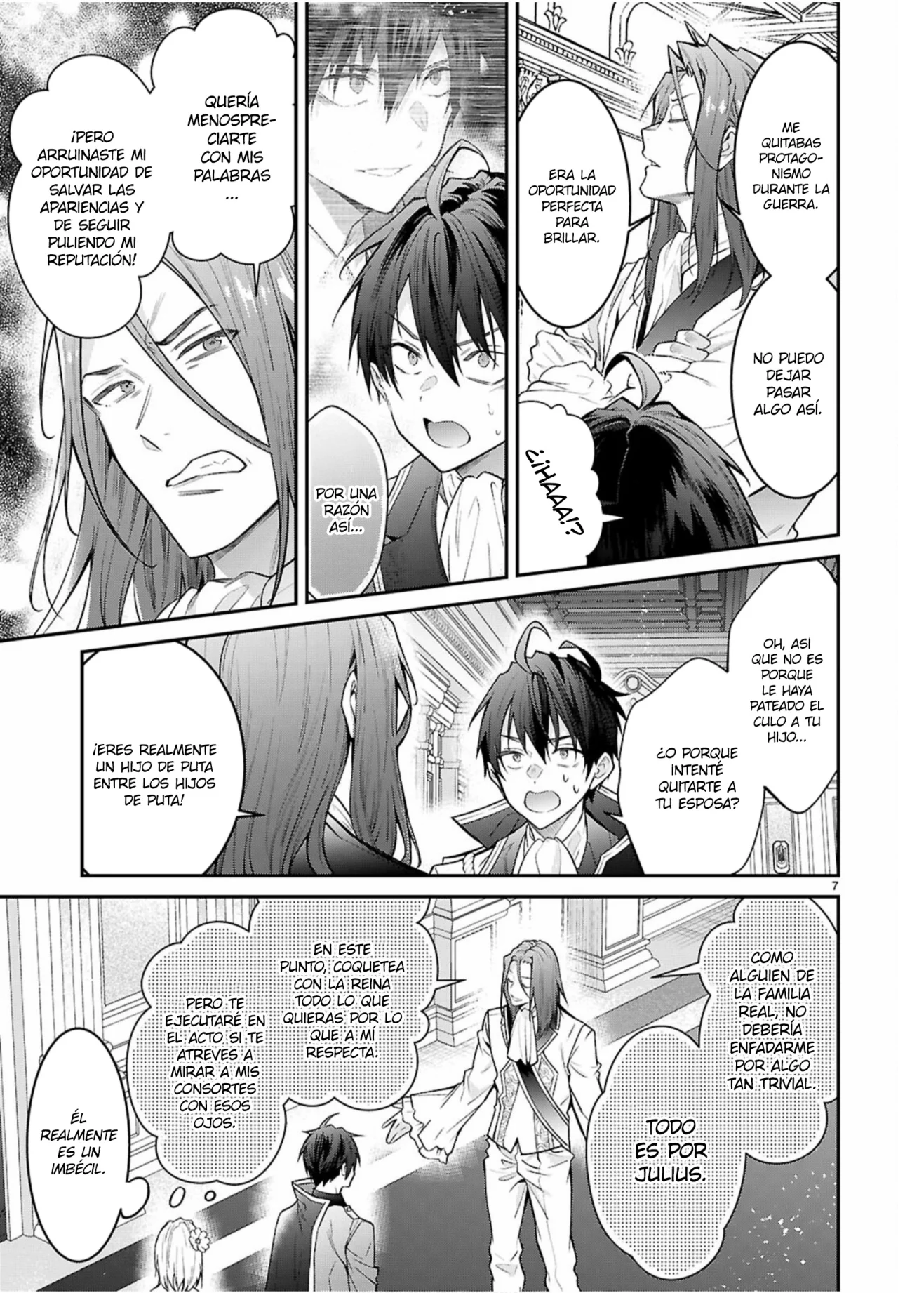 Otome Game Sekai wa Mob ni Kibishii Sekai Desu Capítulo 67 - Page 7