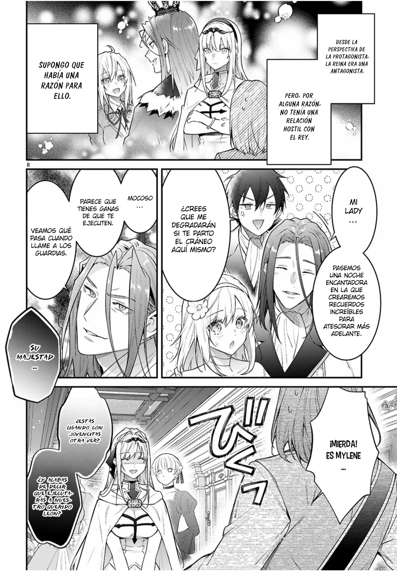Otome Game Sekai wa Mob ni Kibishii Sekai Desu Capítulo 67 - Page 8