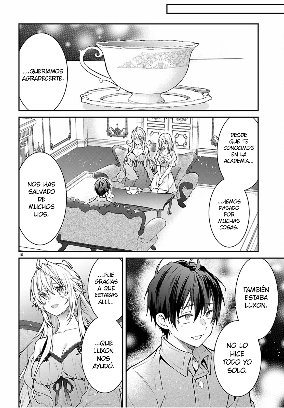Otome Game Sekai wa Mob ni Kibishii Sekai Desu Capítulo 68 - Page 16