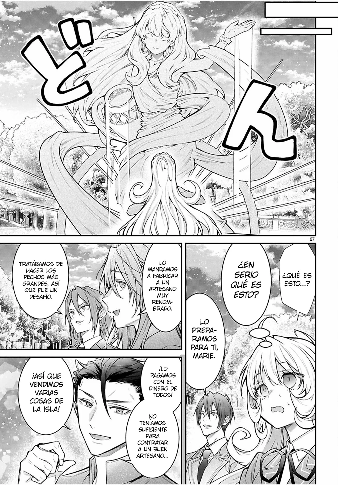 Otome Game Sekai wa Mob ni Kibishii Sekai Desu Capítulo 68 - Page 27