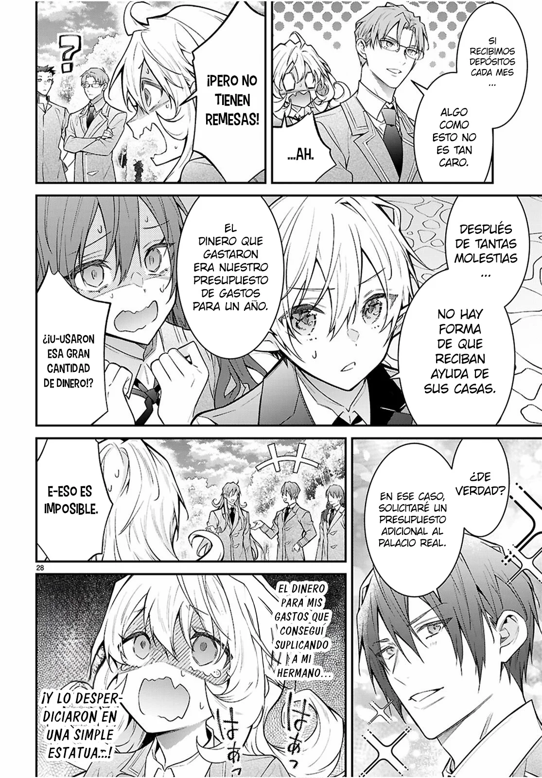 Otome Game Sekai wa Mob ni Kibishii Sekai Desu Capítulo 68 - Page 28