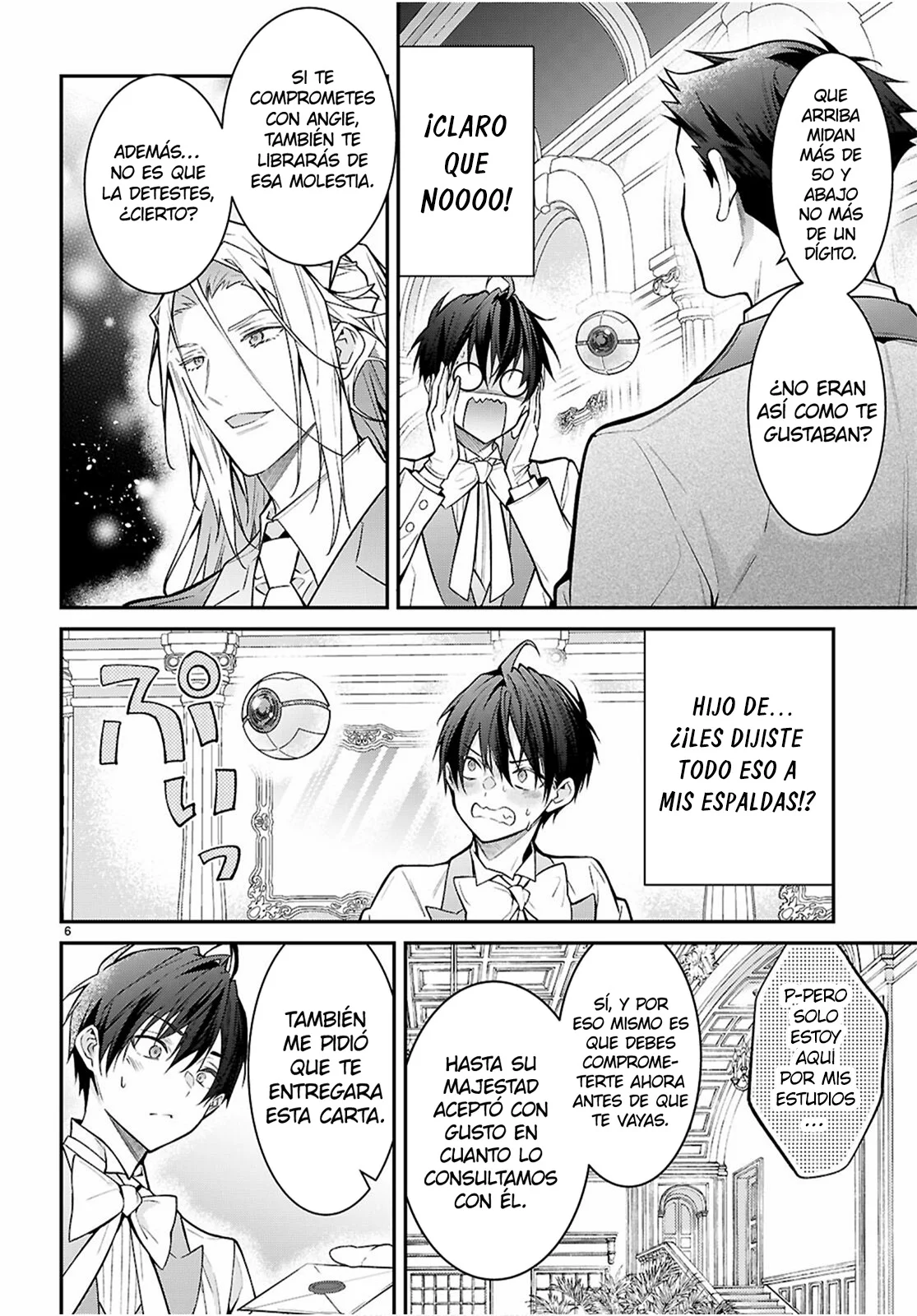 Otome Game Sekai wa Mob ni Kibishii Sekai Desu Capítulo 68 - Page 6