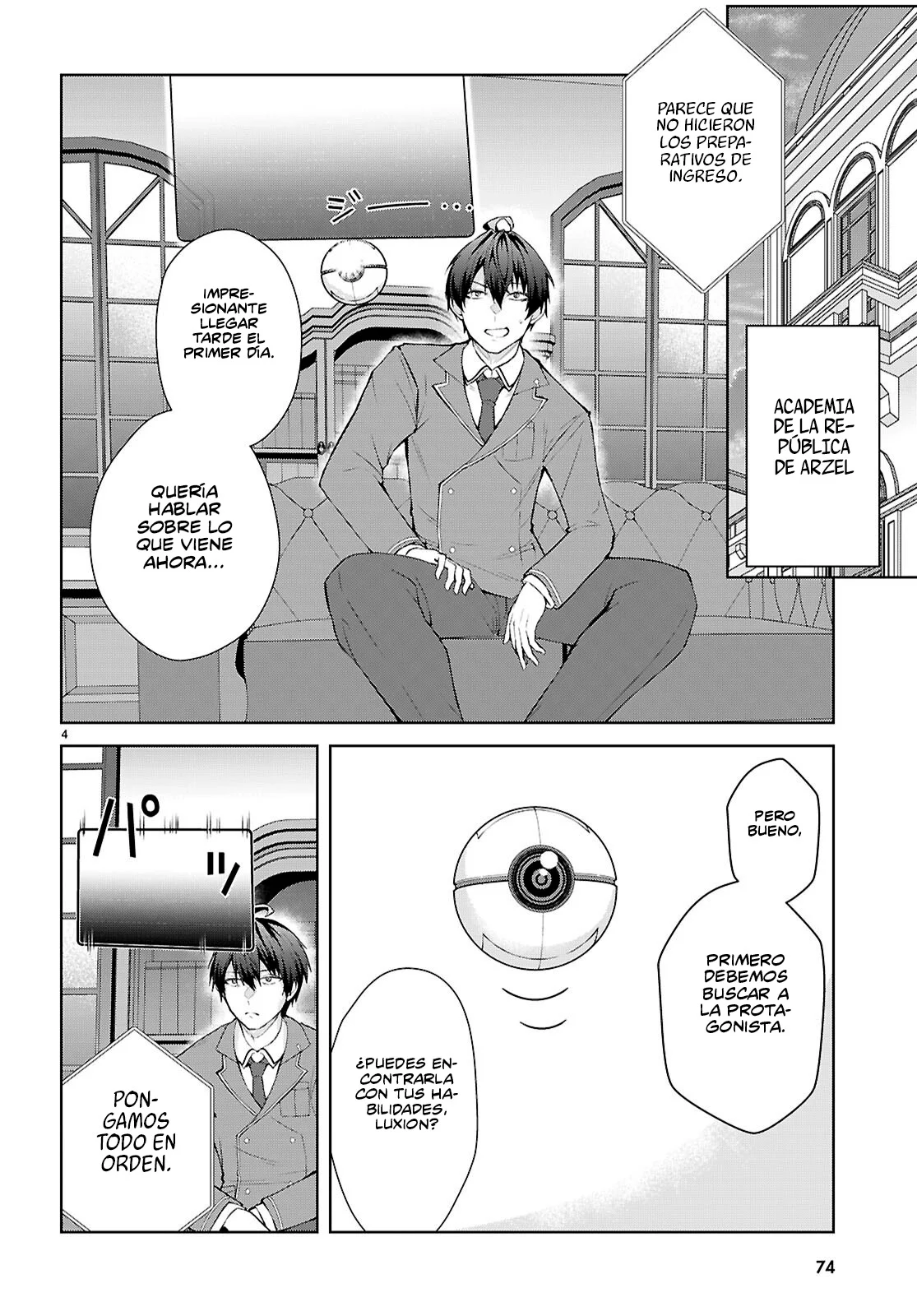 Otome Game Sekai wa Mob ni Kibishii Sekai Desu Capítulo 70 - Page 4