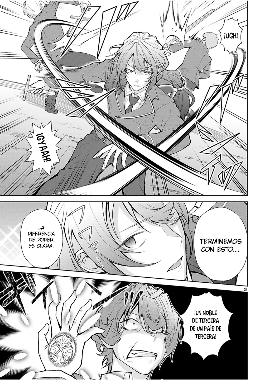 Otome Game Sekai wa Mob ni Kibishii Sekai Desu Capítulo 72 - Page 22