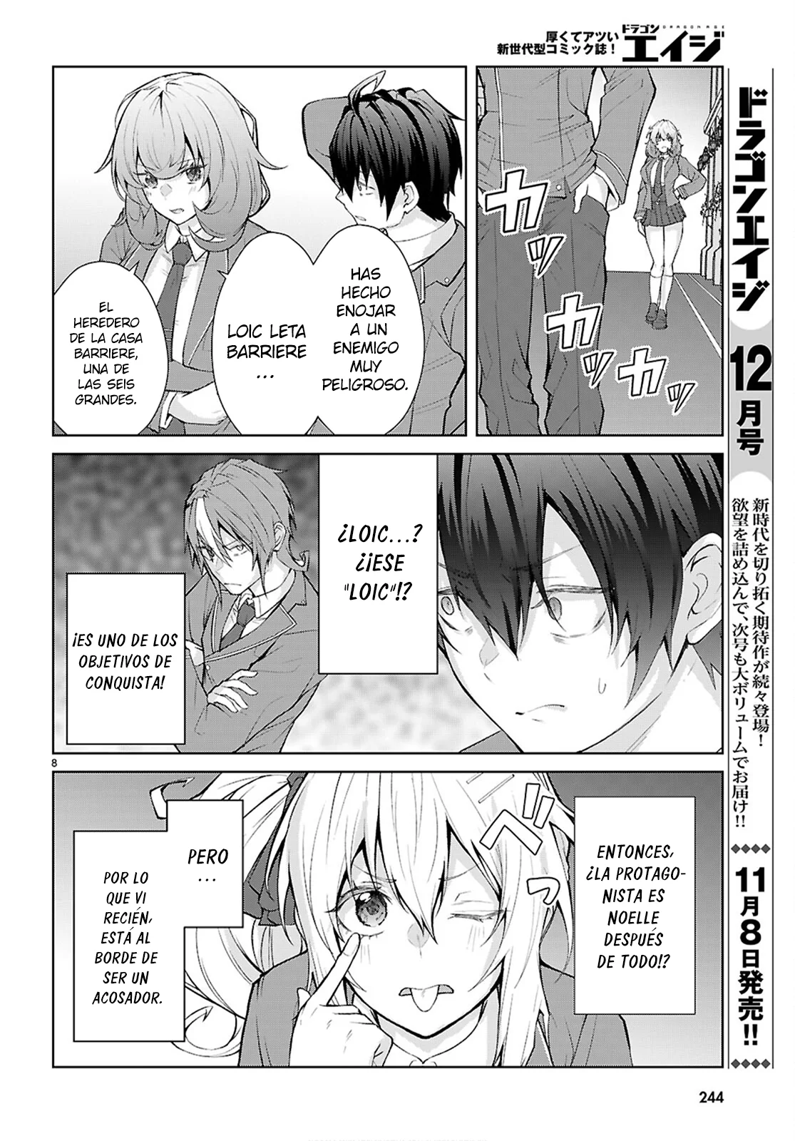Otome Game Sekai wa Mob ni Kibishii Sekai Desu Capítulo 72 - Page 9