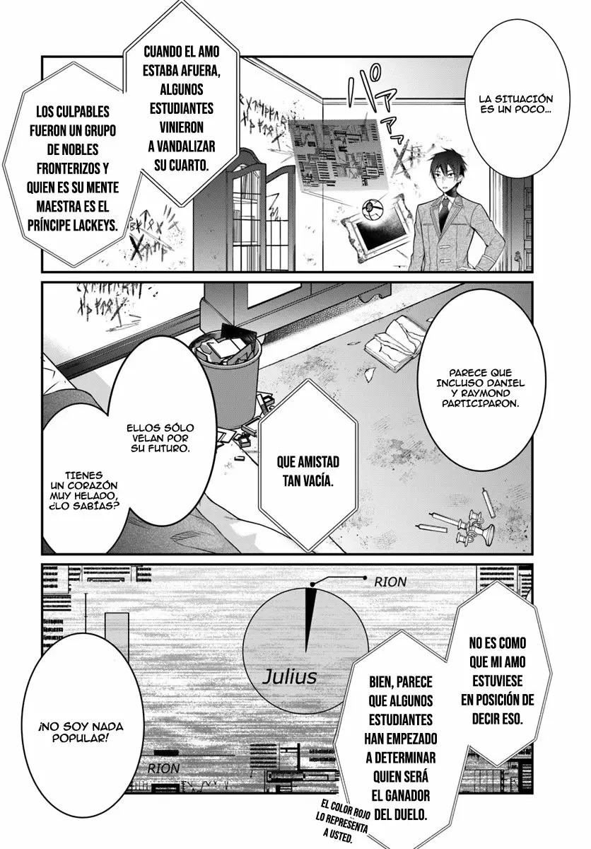 Otome Game Sekai wa Mob ni Kibishii Sekai Desu Capítulo 8 - Page 15