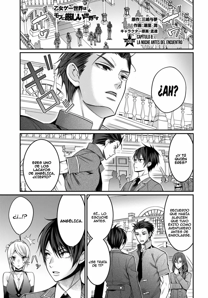 Otome Game Sekai wa Mob ni Kibishii Sekai Desu Capítulo 8 - Page 2