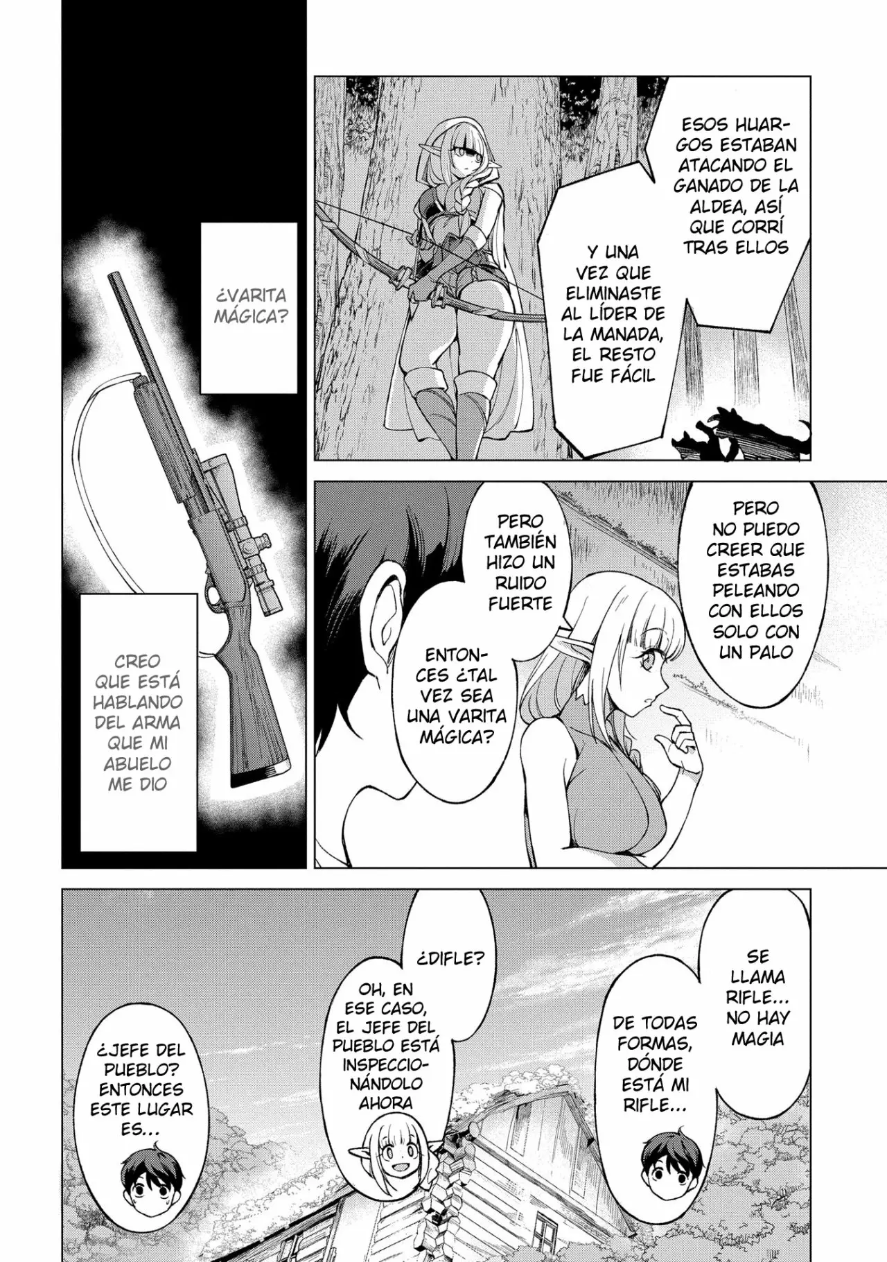 Hokkaidou no Geneki Hunter ga Isekai ni Hourikoma Rete Mita – Elf Yome to Meguru Isekai Shuryou Life Capítulo 1.1 - Page 12