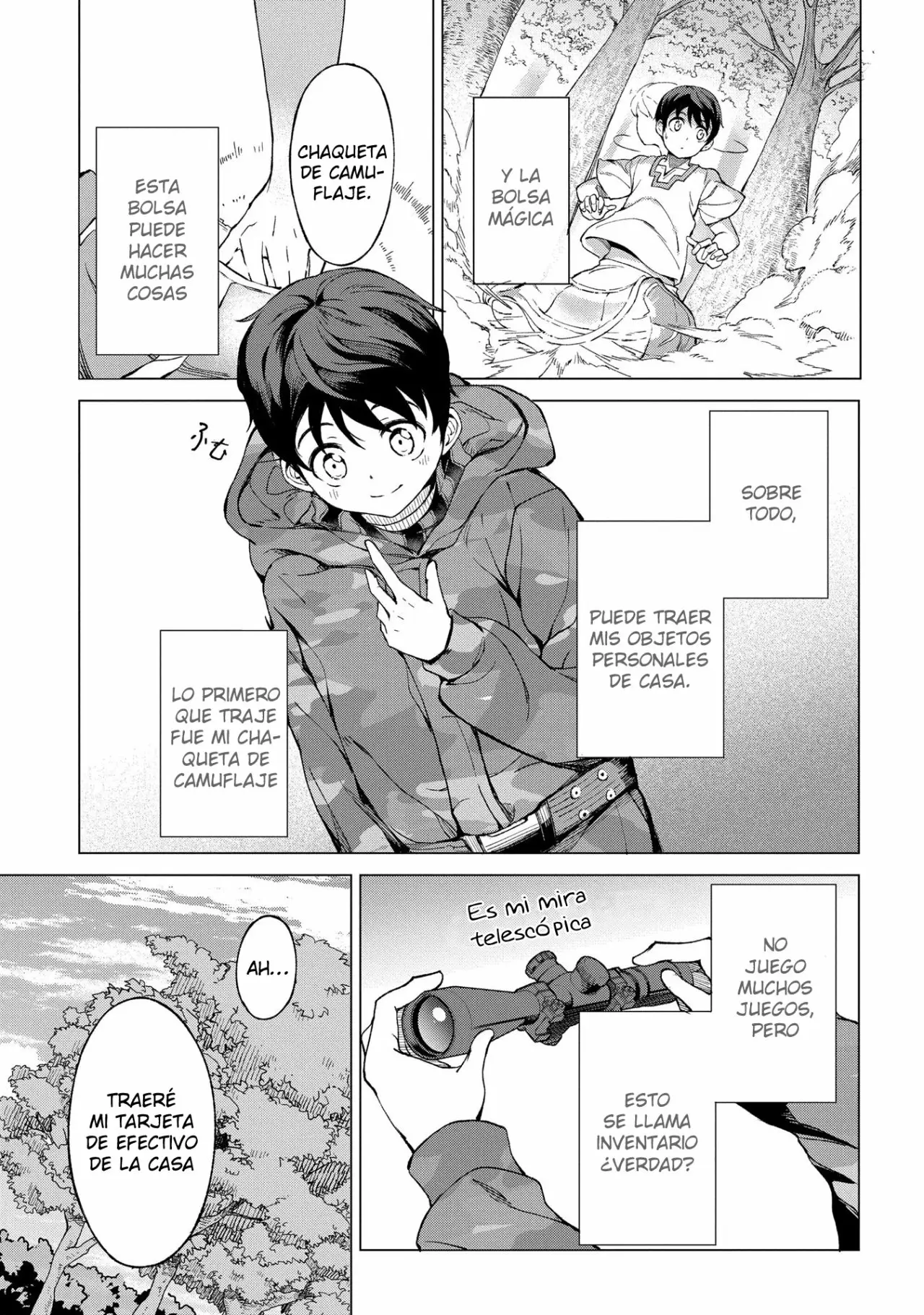 Hokkaidou no Geneki Hunter ga Isekai ni Hourikoma Rete Mita – Elf Yome to Meguru Isekai Shuryou Life Capítulo 1.1 - Page 19