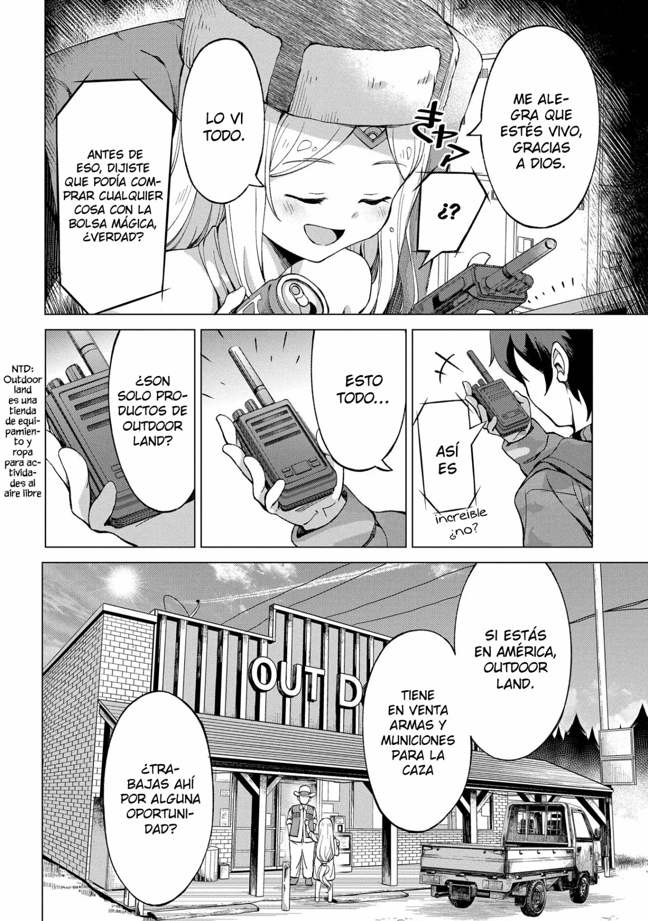Hokkaidou no Geneki Hunter ga Isekai ni Hourikoma Rete Mita – Elf Yome to Meguru Isekai Shuryou Life Capítulo 1.1 - Page 23