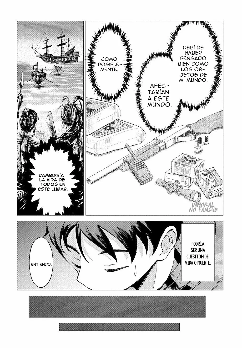 Hokkaidou no Geneki Hunter ga Isekai ni Hourikoma Rete Mita – Elf Yome to Meguru Isekai Shuryou Life Capítulo 1.2 - Page 10