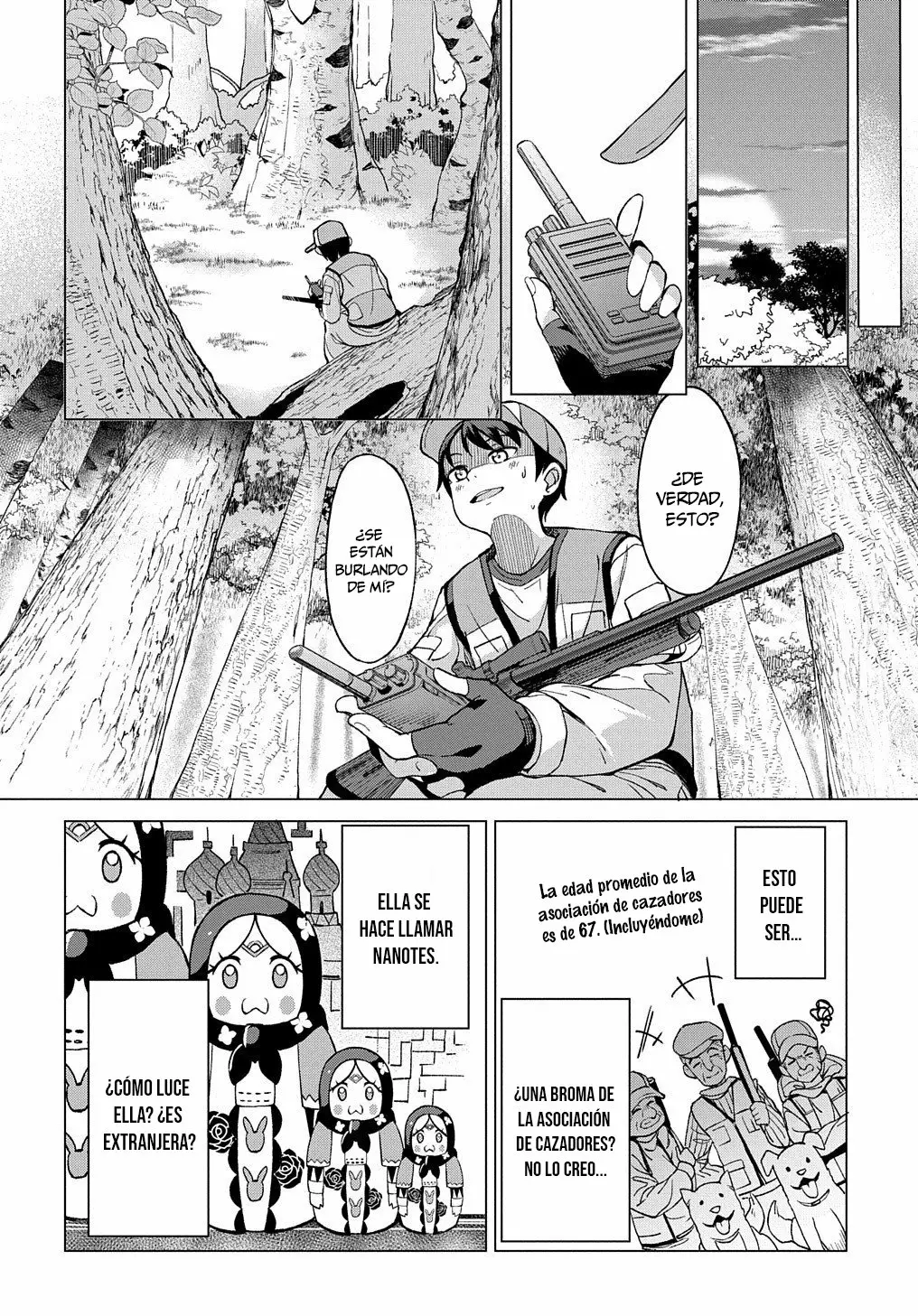Hokkaidou no Geneki Hunter ga Isekai ni Hourikoma Rete Mita – Elf Yome to Meguru Isekai Shuryou Life Capítulo 1 - Page 15