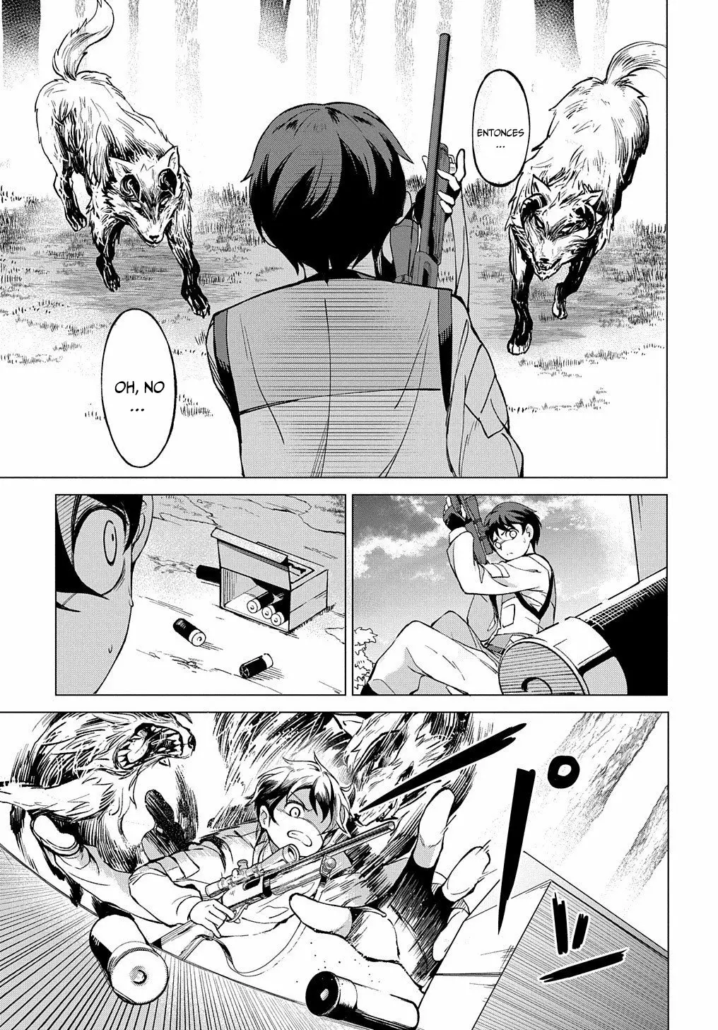 Hokkaidou no Geneki Hunter ga Isekai ni Hourikoma Rete Mita – Elf Yome to Meguru Isekai Shuryou Life Capítulo 1 - Page 23