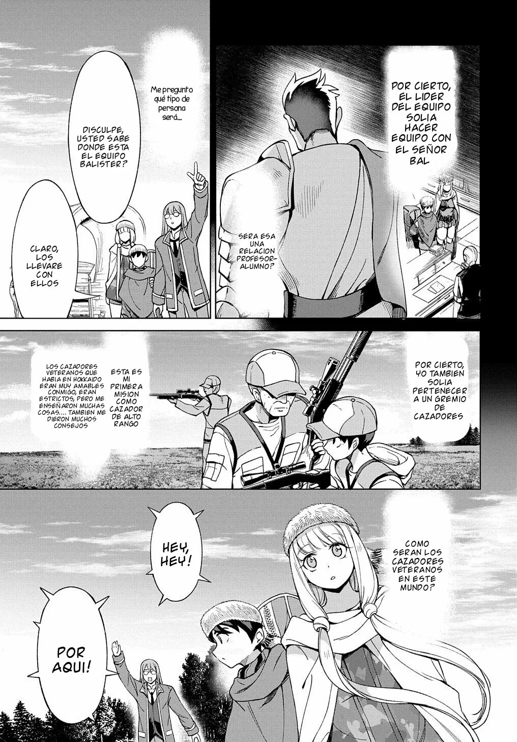 Hokkaidou no Geneki Hunter ga Isekai ni Hourikoma Rete Mita – Elf Yome to Meguru Isekai Shuryou Life Capítulo 10 - Page 4