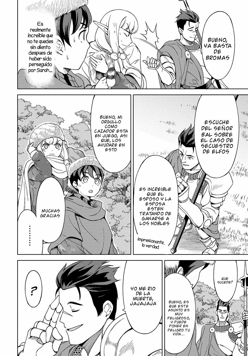 Hokkaidou no Geneki Hunter ga Isekai ni Hourikoma Rete Mita – Elf Yome to Meguru Isekai Shuryou Life Capítulo 10 - Page 9