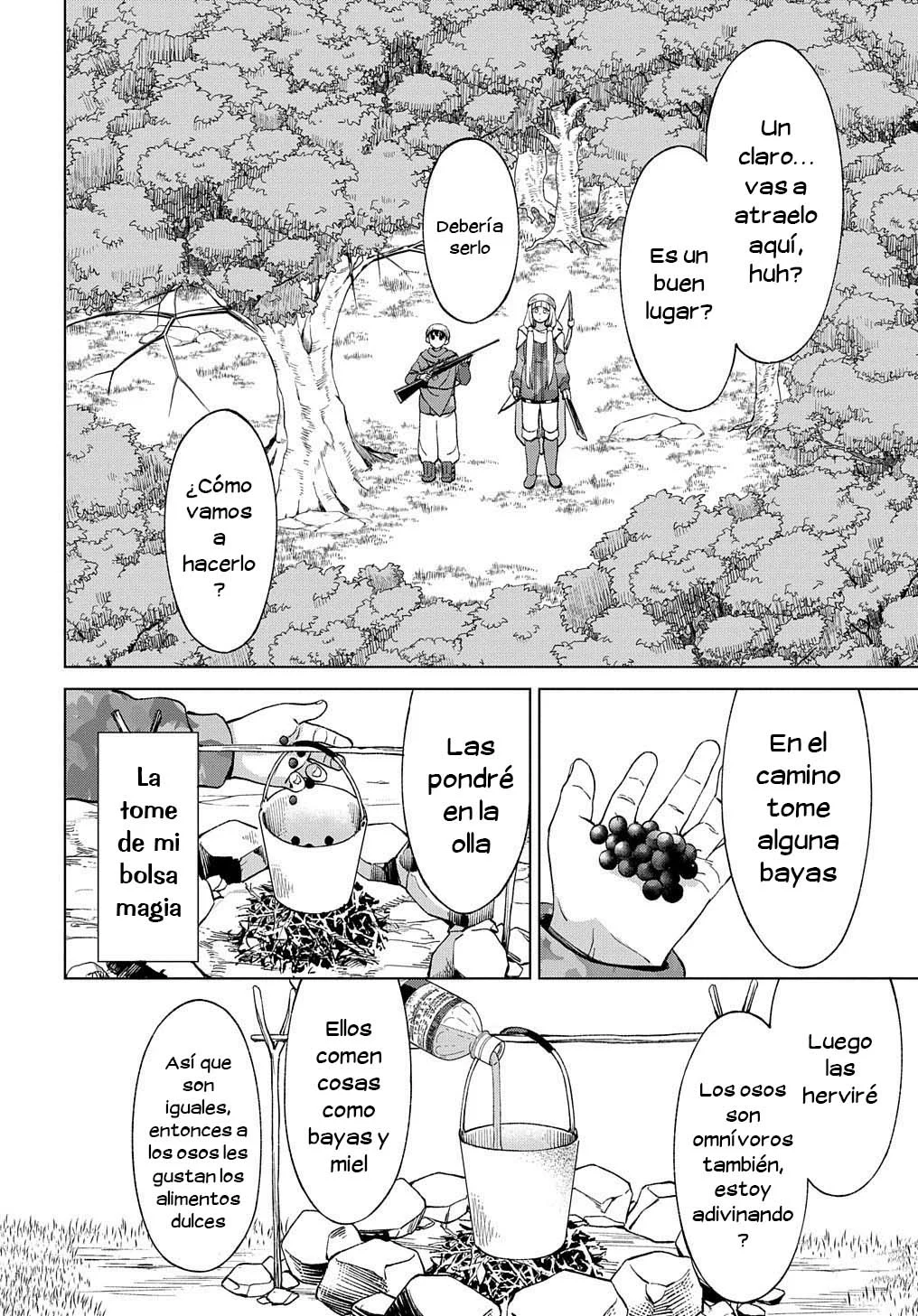 Hokkaidou no Geneki Hunter ga Isekai ni Hourikoma Rete Mita – Elf Yome to Meguru Isekai Shuryou Life Capítulo 12.2 - Page 10