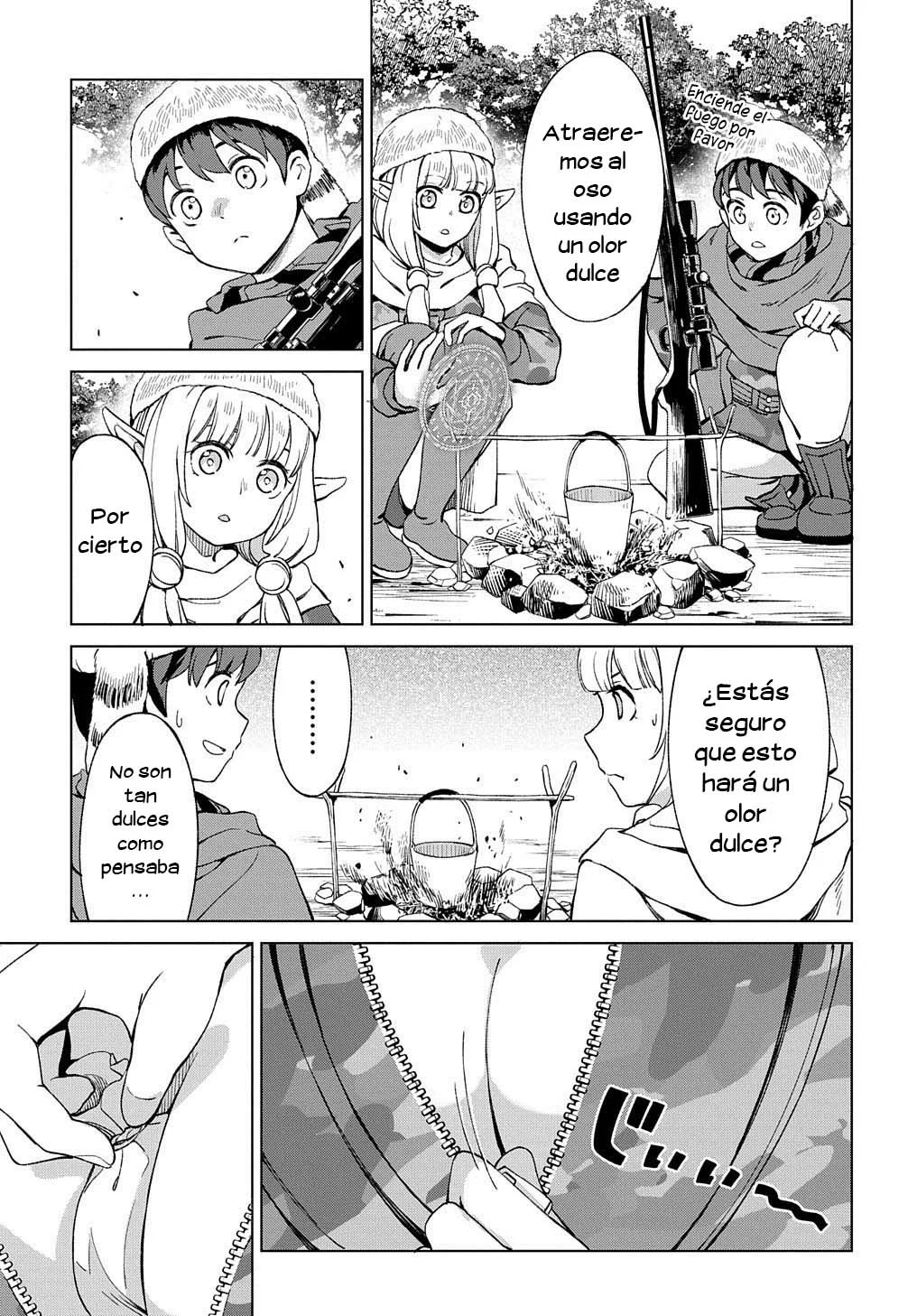 Hokkaidou no Geneki Hunter ga Isekai ni Hourikoma Rete Mita – Elf Yome to Meguru Isekai Shuryou Life Capítulo 12.2 - Page 11