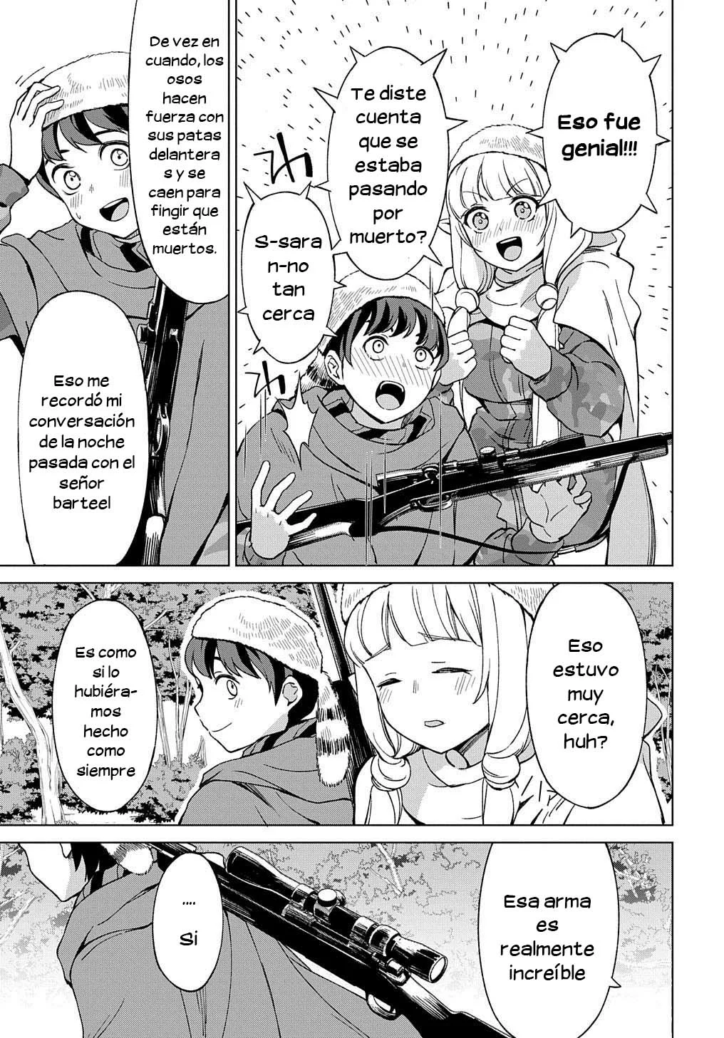 Hokkaidou no Geneki Hunter ga Isekai ni Hourikoma Rete Mita – Elf Yome to Meguru Isekai Shuryou Life Capítulo 12.2 - Page 29