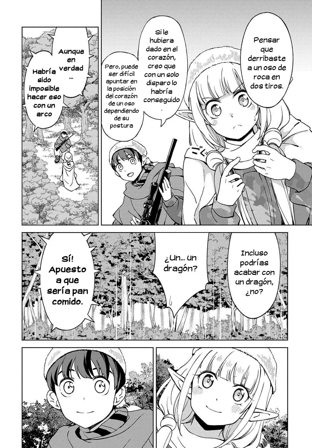 Hokkaidou no Geneki Hunter ga Isekai ni Hourikoma Rete Mita – Elf Yome to Meguru Isekai Shuryou Life Capítulo 12.2 - Page 30