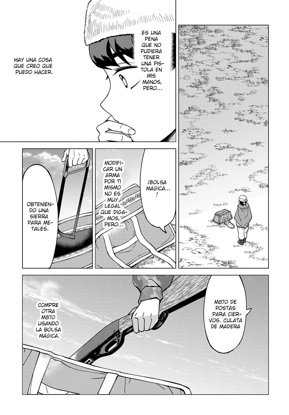 Hokkaidou no Geneki Hunter ga Isekai ni Hourikoma Rete Mita – Elf Yome to Meguru Isekai Shuryou Life Capítulo 14.1 - Page 18