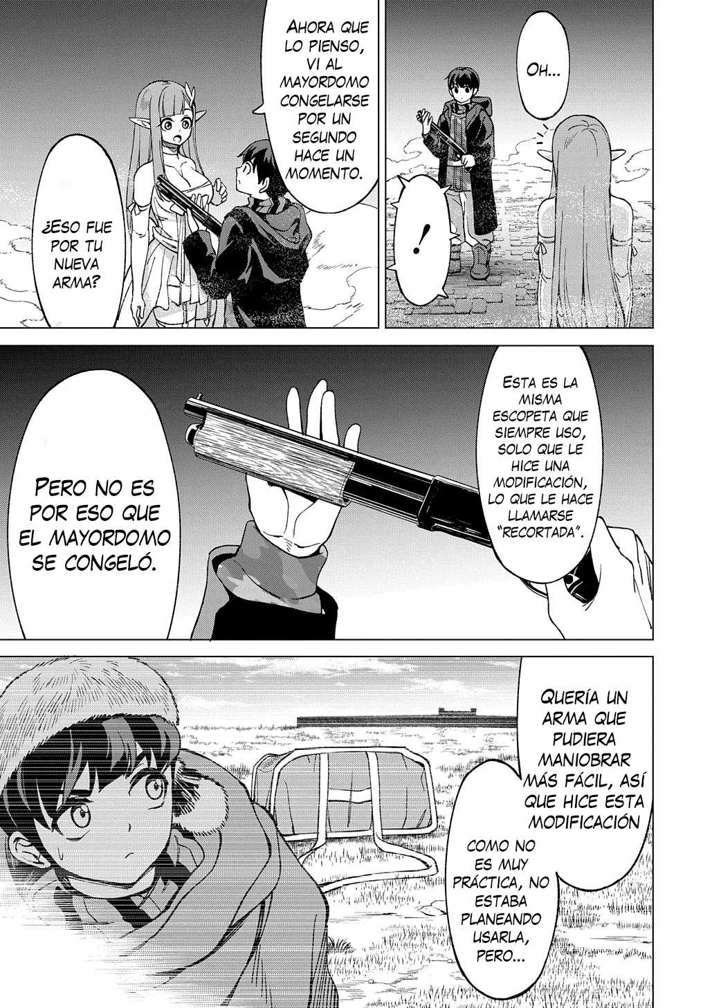 Hokkaidou no Geneki Hunter ga Isekai ni Hourikoma Rete Mita – Elf Yome to Meguru Isekai Shuryou Life Capítulo 16.2 - Page 38