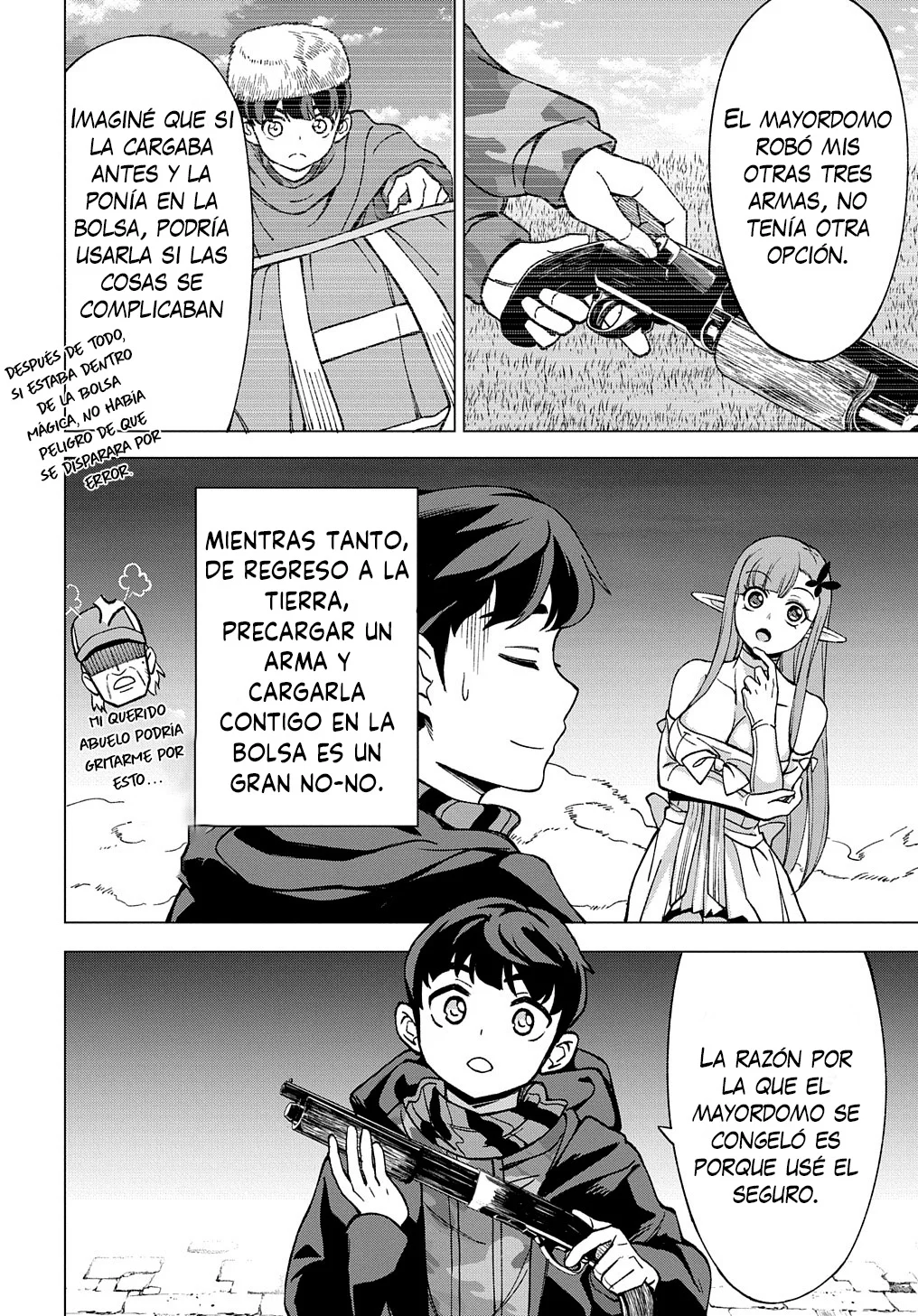 Hokkaidou no Geneki Hunter ga Isekai ni Hourikoma Rete Mita – Elf Yome to Meguru Isekai Shuryou Life Capítulo 16.2 - Page 39