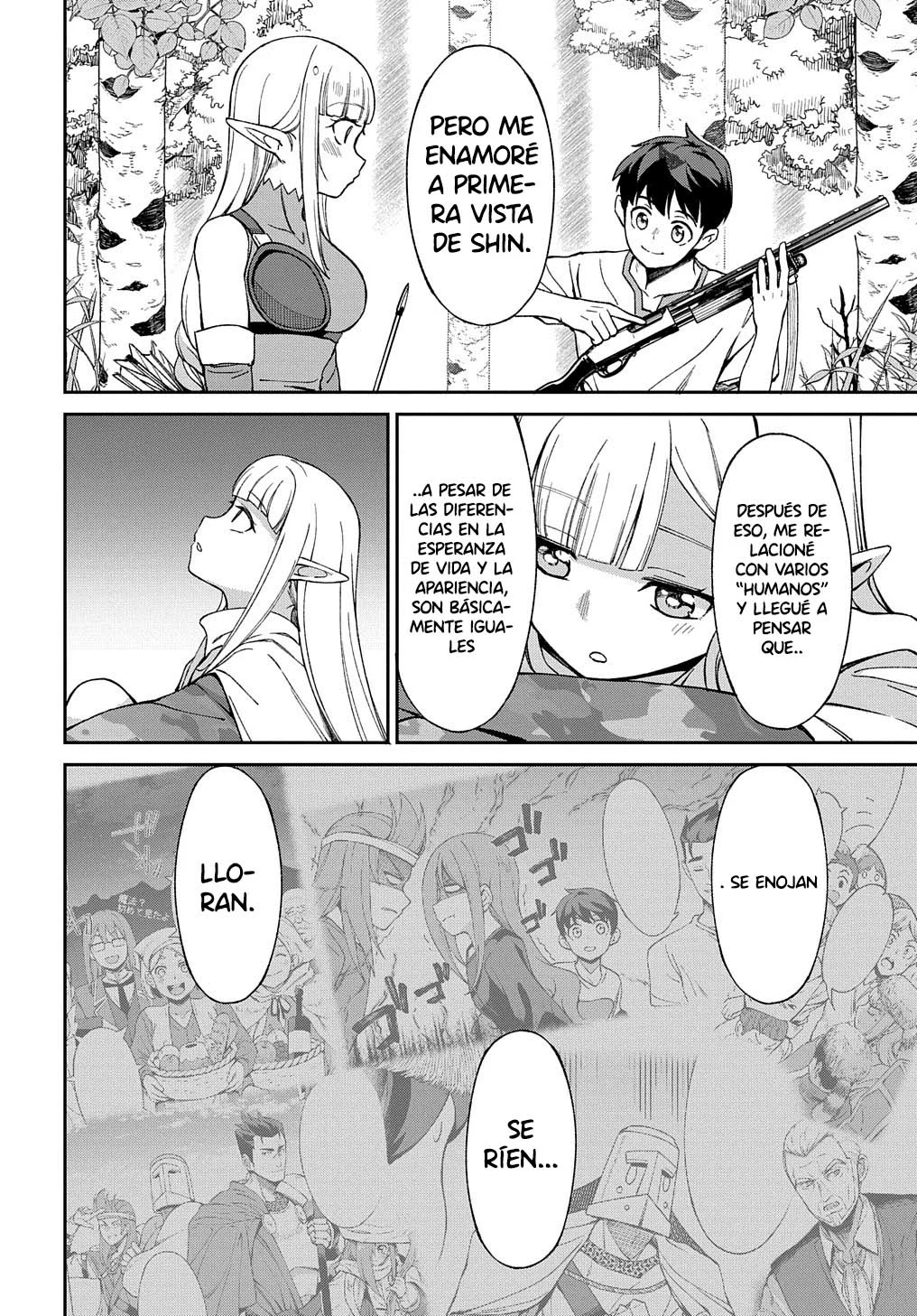 Hokkaidou no Geneki Hunter ga Isekai ni Hourikoma Rete Mita – Elf Yome to Meguru Isekai Shuryou Life Capítulo 18 - Page 53