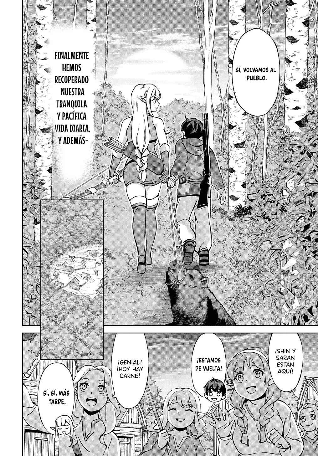 Hokkaidou no Geneki Hunter ga Isekai ni Hourikoma Rete Mita – Elf Yome to Meguru Isekai Shuryou Life Capítulo 19 - Page 10