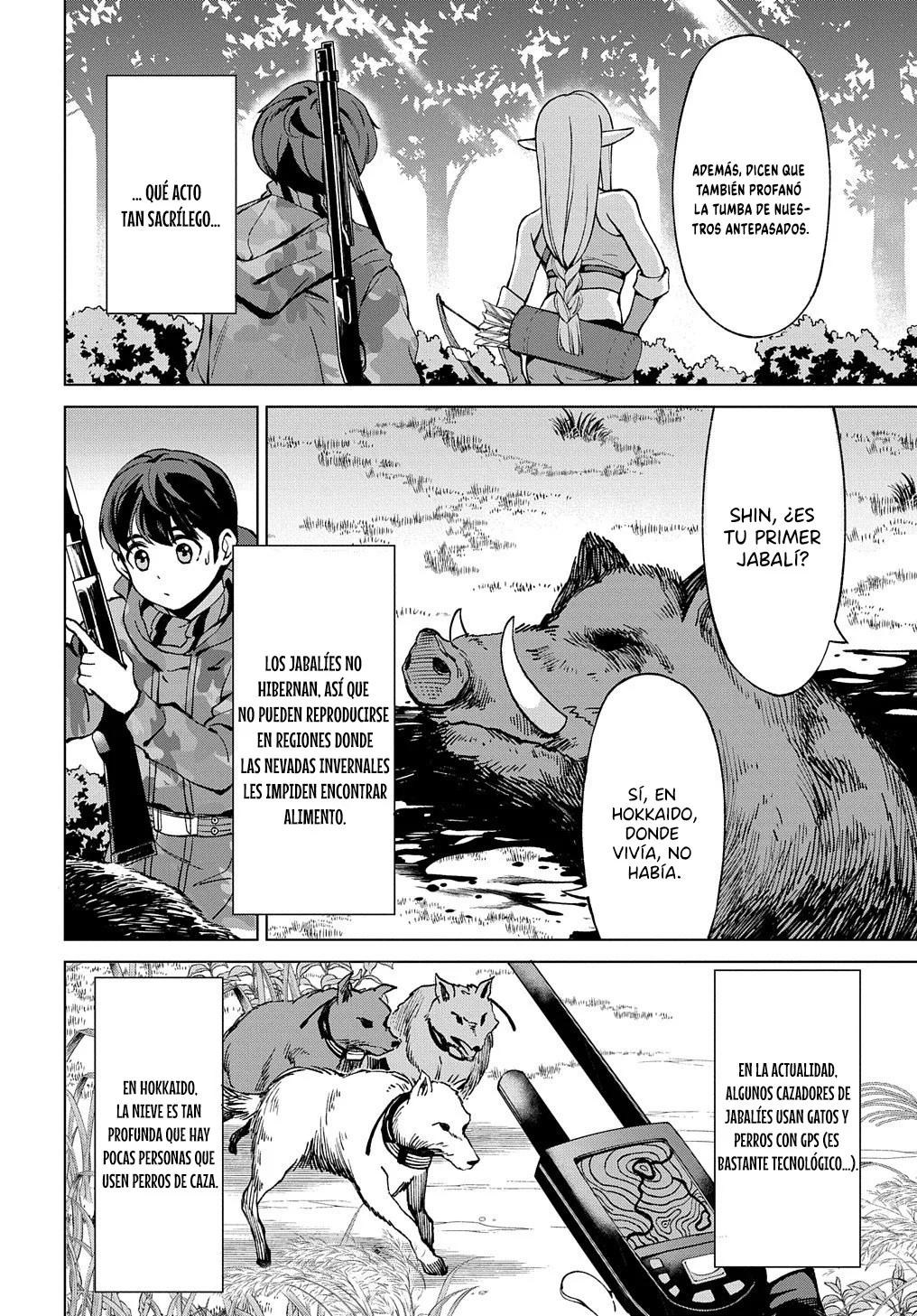 Hokkaidou no Geneki Hunter ga Isekai ni Hourikoma Rete Mita – Elf Yome to Meguru Isekai Shuryou Life Capítulo 19 - Page 8