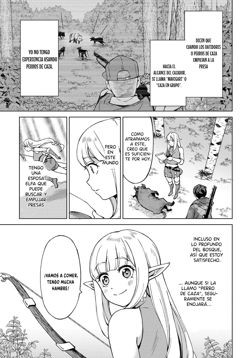 Hokkaidou no Geneki Hunter ga Isekai ni Hourikoma Rete Mita – Elf Yome to Meguru Isekai Shuryou Life Capítulo 19 - Page 9