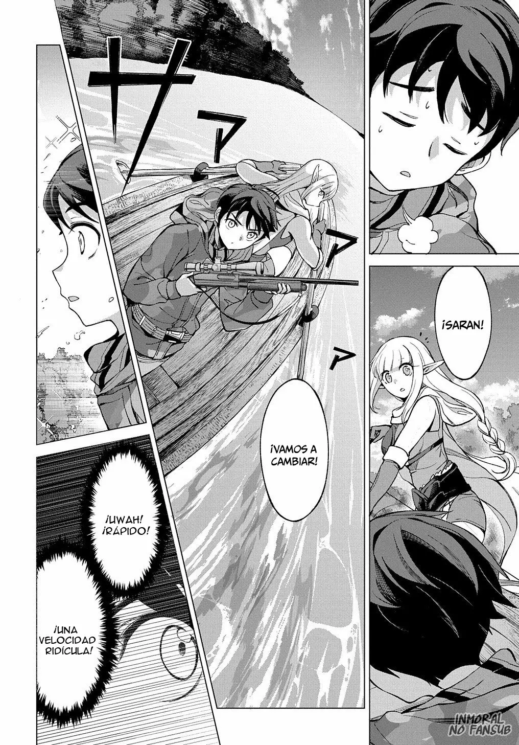 Hokkaidou no Geneki Hunter ga Isekai ni Hourikoma Rete Mita – Elf Yome to Meguru Isekai Shuryou Life Capítulo 2.1 - Page 10