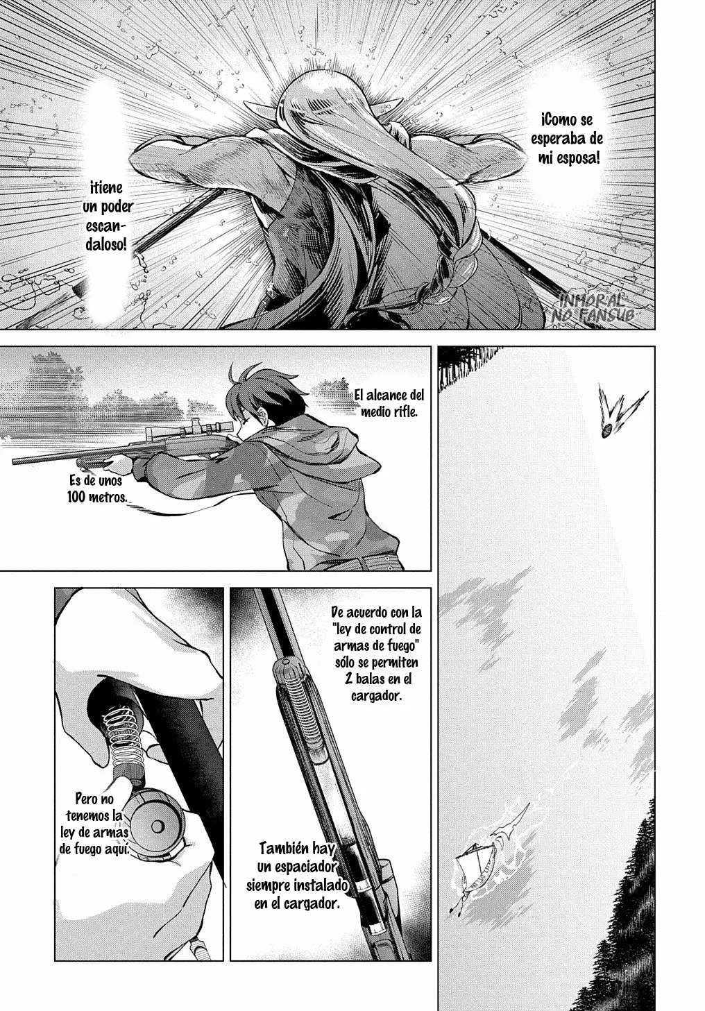 Hokkaidou no Geneki Hunter ga Isekai ni Hourikoma Rete Mita – Elf Yome to Meguru Isekai Shuryou Life Capítulo 2.1 - Page 11