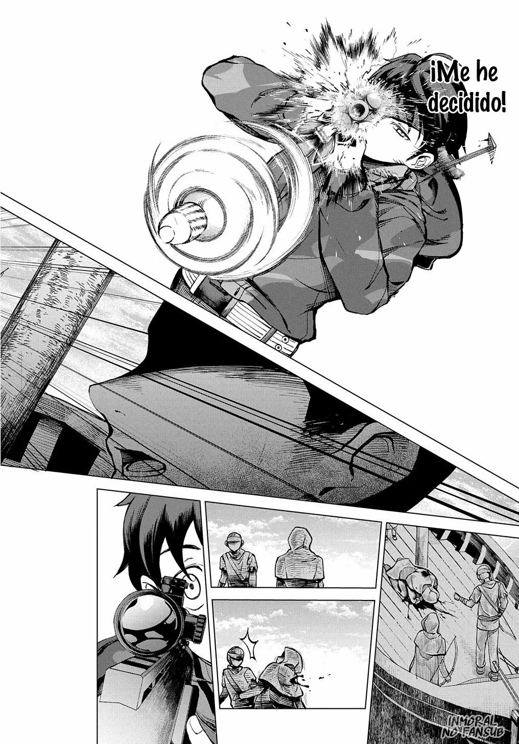 Hokkaidou no Geneki Hunter ga Isekai ni Hourikoma Rete Mita – Elf Yome to Meguru Isekai Shuryou Life Capítulo 2.1 - Page 14