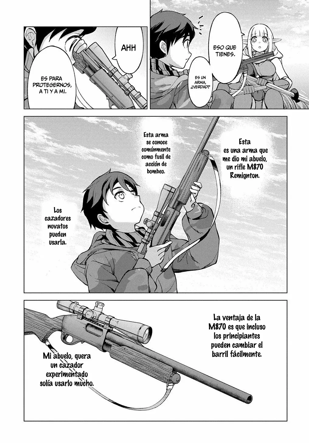 Hokkaidou no Geneki Hunter ga Isekai ni Hourikoma Rete Mita – Elf Yome to Meguru Isekai Shuryou Life Capítulo 2 - Page 21
