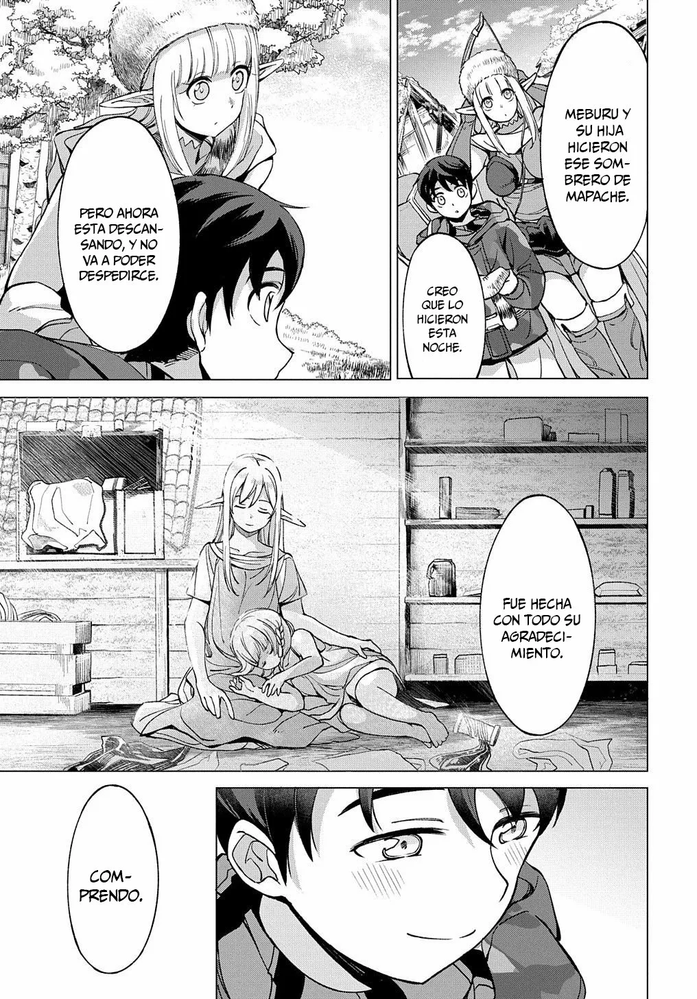 Hokkaidou no Geneki Hunter ga Isekai ni Hourikoma Rete Mita – Elf Yome to Meguru Isekai Shuryou Life Capítulo 3 - Page 27