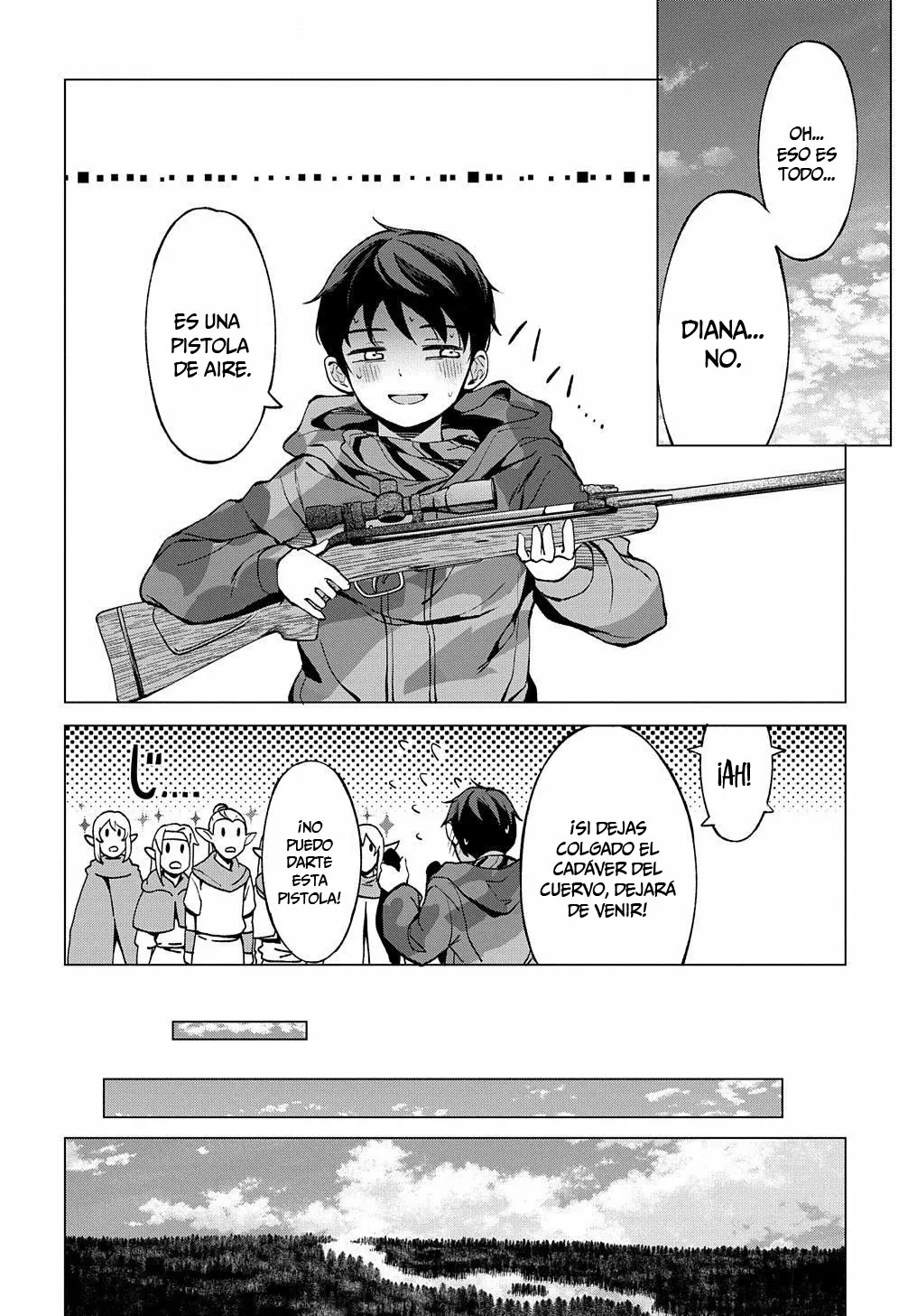 Hokkaidou no Geneki Hunter ga Isekai ni Hourikoma Rete Mita – Elf Yome to Meguru Isekai Shuryou Life Capítulo 3 - Page 36