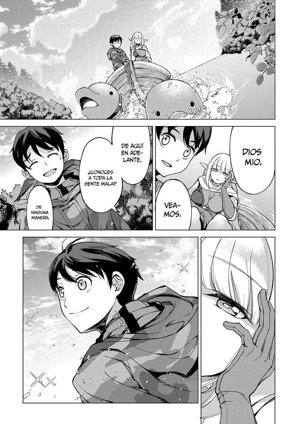Hokkaidou no Geneki Hunter ga Isekai ni Hourikoma Rete Mita – Elf Yome to Meguru Isekai Shuryou Life Capítulo 3 - Page 37