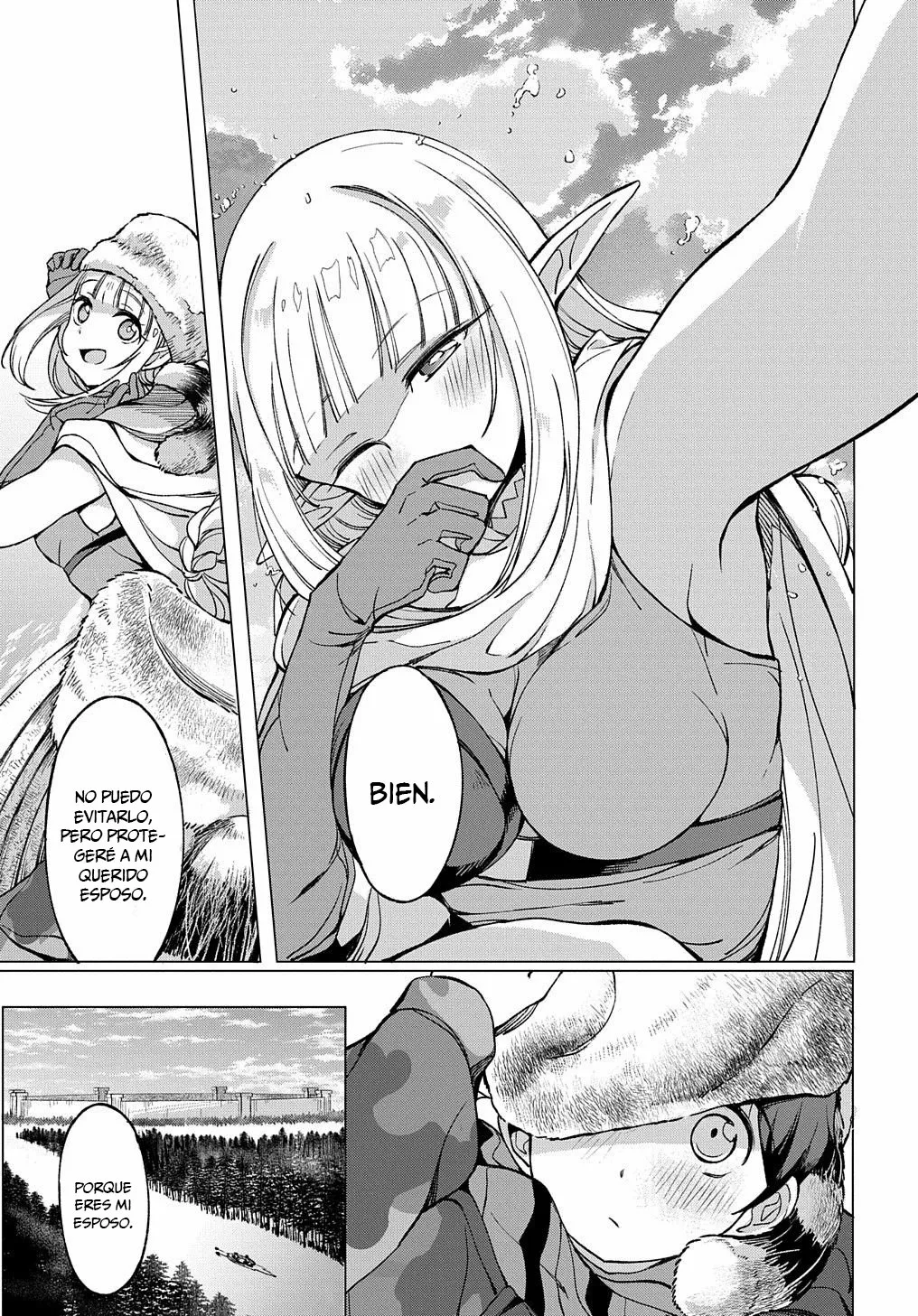 Hokkaidou no Geneki Hunter ga Isekai ni Hourikoma Rete Mita – Elf Yome to Meguru Isekai Shuryou Life Capítulo 3 - Page 41