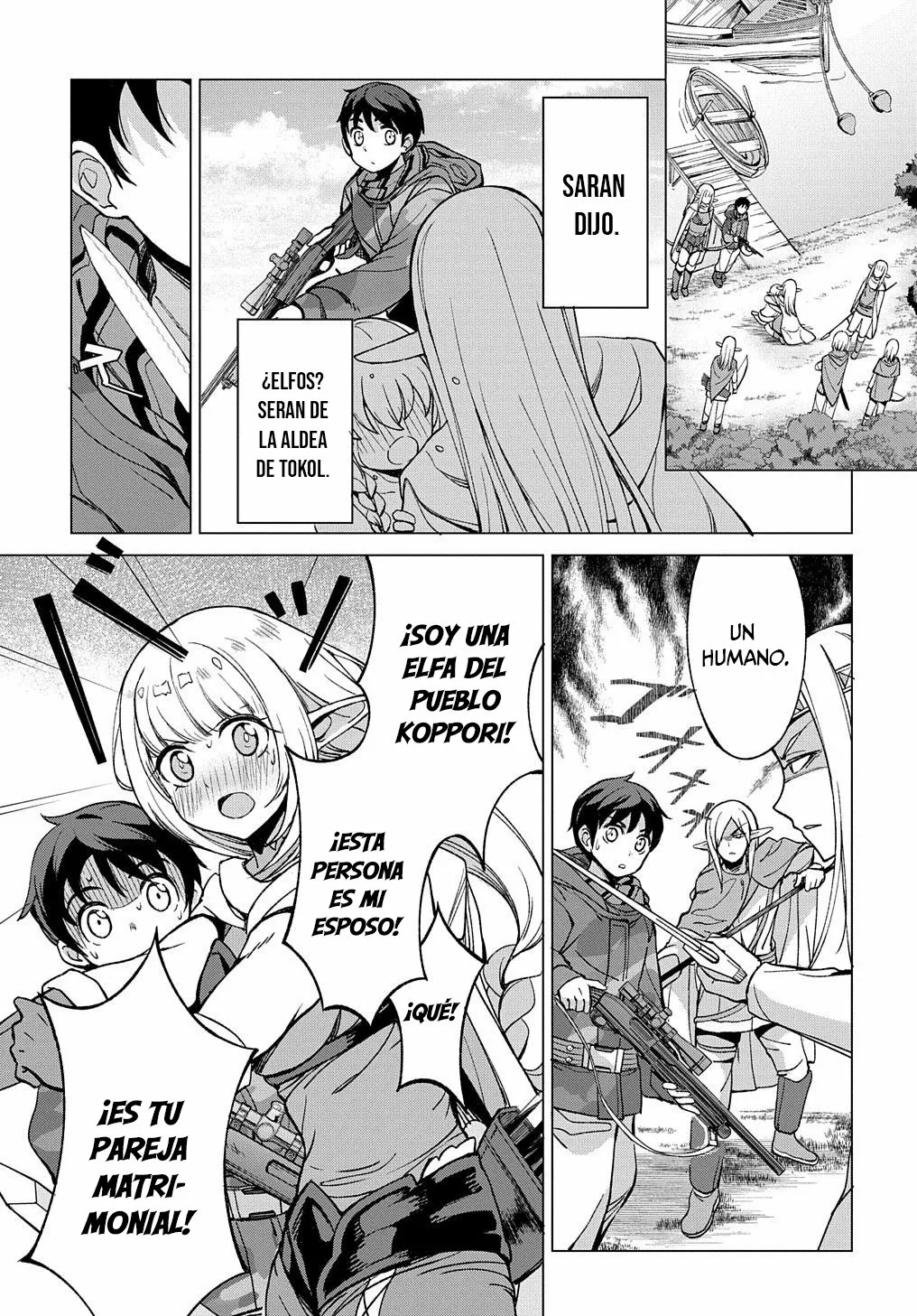 Hokkaidou no Geneki Hunter ga Isekai ni Hourikoma Rete Mita – Elf Yome to Meguru Isekai Shuryou Life Capítulo 3 - Page 5