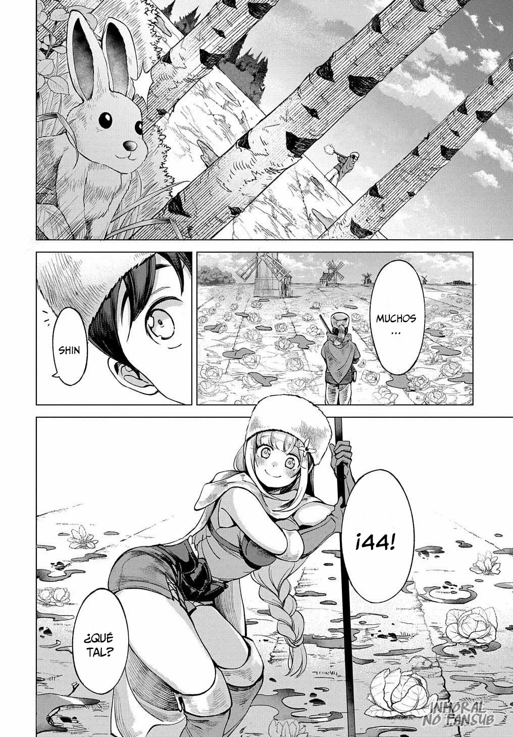 Hokkaidou no Geneki Hunter ga Isekai ni Hourikoma Rete Mita – Elf Yome to Meguru Isekai Shuryou Life Capítulo 4 - Page 24