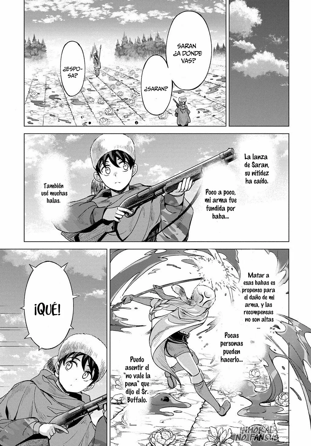 Hokkaidou no Geneki Hunter ga Isekai ni Hourikoma Rete Mita – Elf Yome to Meguru Isekai Shuryou Life Capítulo 4 - Page 27