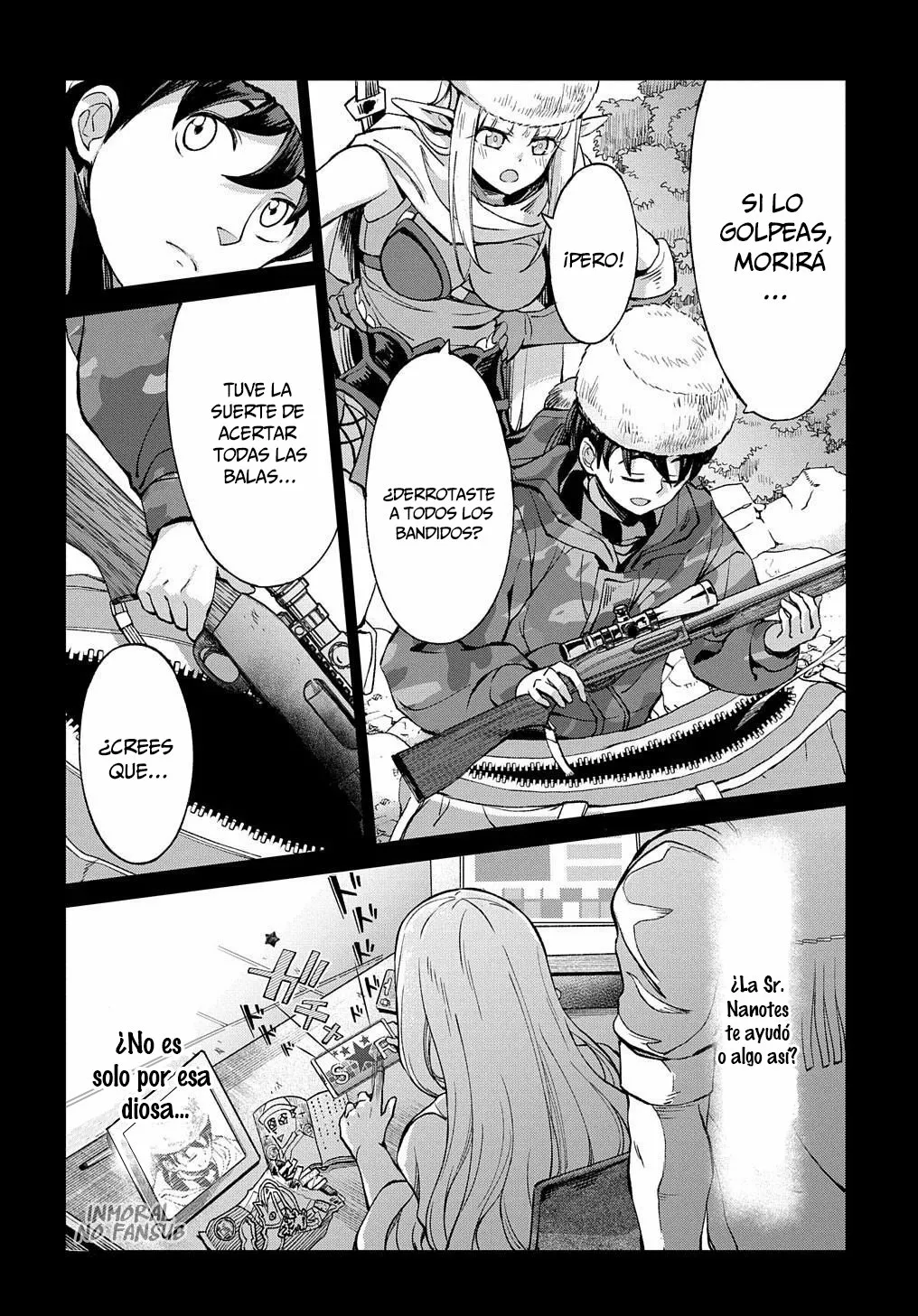 Hokkaidou no Geneki Hunter ga Isekai ni Hourikoma Rete Mita – Elf Yome to Meguru Isekai Shuryou Life Capítulo 4 - Page 6
