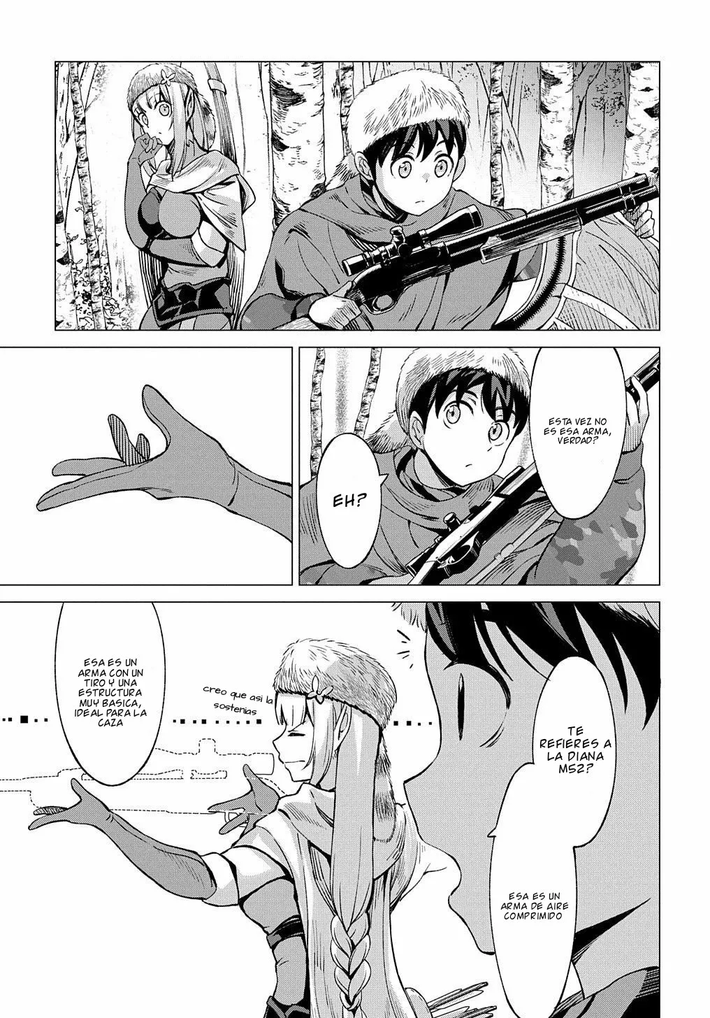 Hokkaidou no Geneki Hunter ga Isekai ni Hourikoma Rete Mita – Elf Yome to Meguru Isekai Shuryou Life Capítulo 6.3 - Page 2
