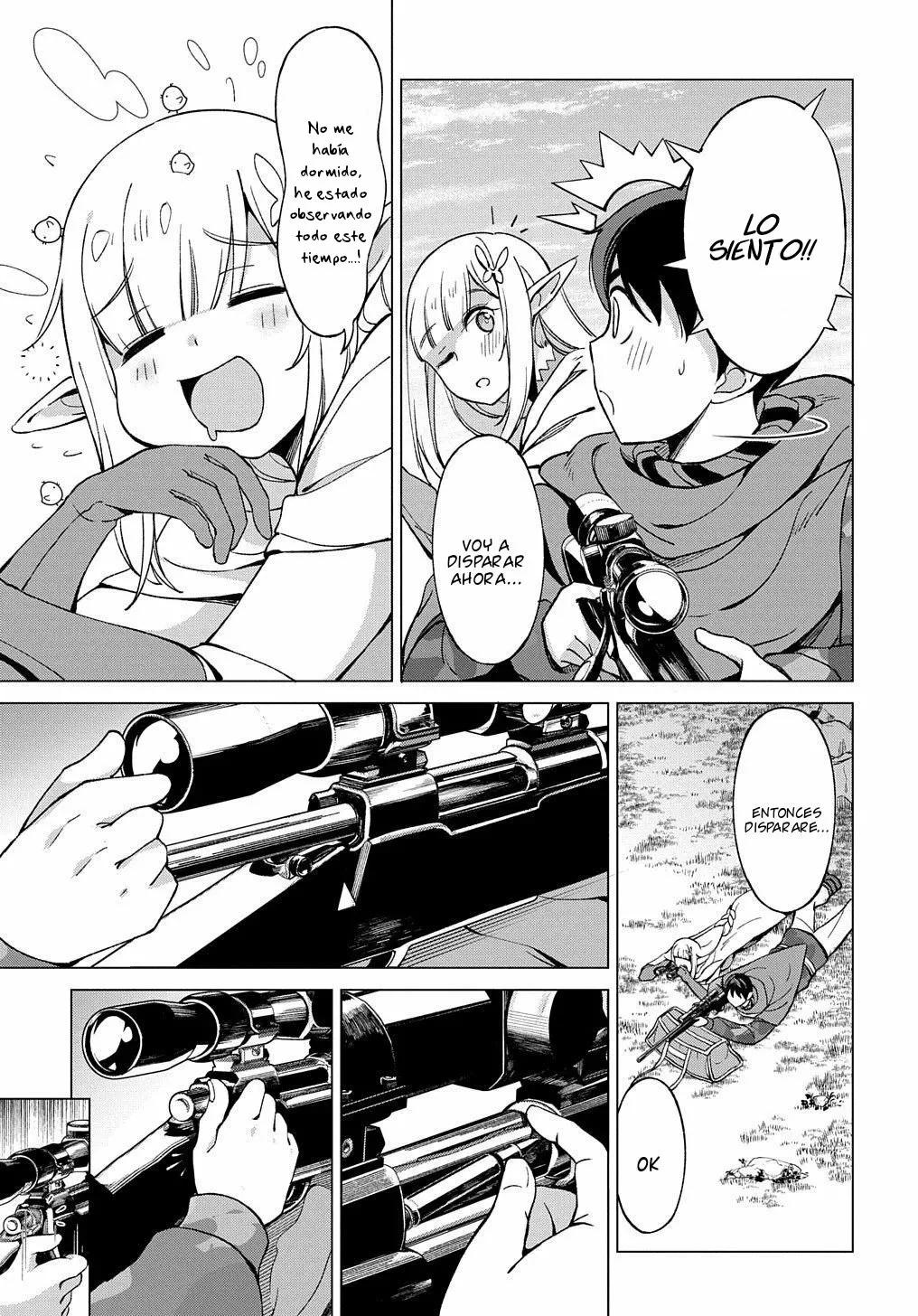 Hokkaidou no Geneki Hunter ga Isekai ni Hourikoma Rete Mita – Elf Yome to Meguru Isekai Shuryou Life Capítulo 7 - Page 17