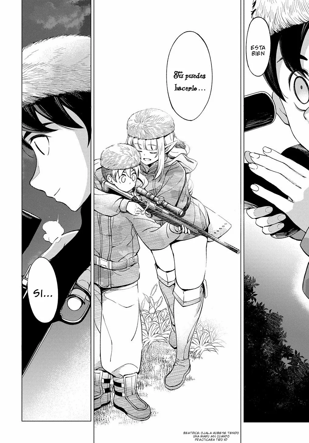 Hokkaidou no Geneki Hunter ga Isekai ni Hourikoma Rete Mita – Elf Yome to Meguru Isekai Shuryou Life Capítulo 8.5 - Page 20