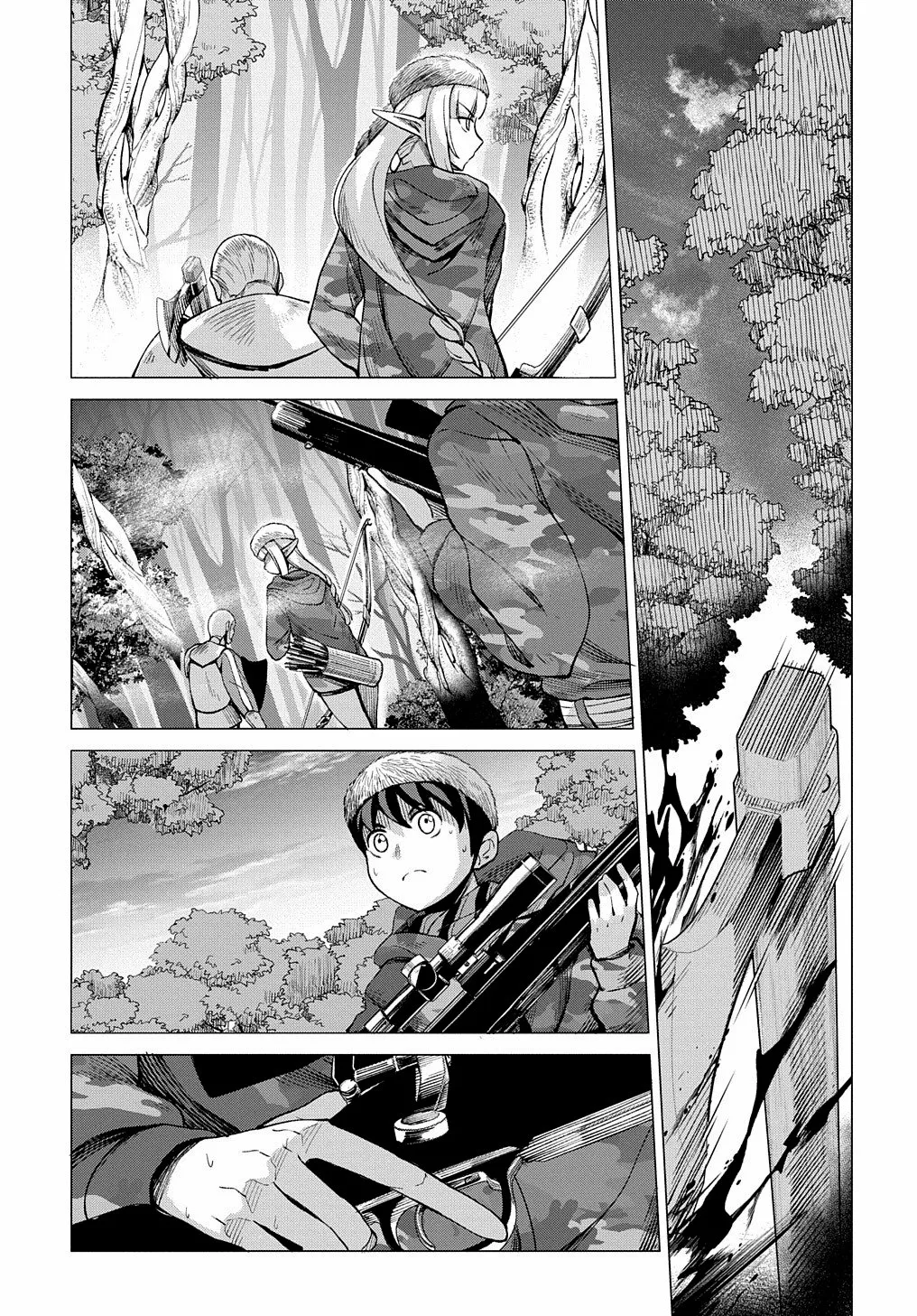 Hokkaidou no Geneki Hunter ga Isekai ni Hourikoma Rete Mita – Elf Yome to Meguru Isekai Shuryou Life Capítulo 8 - Page 25