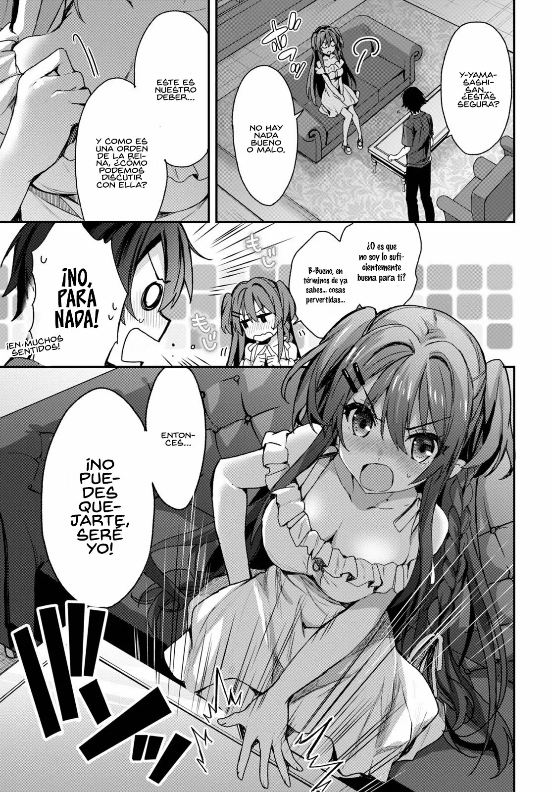 Yonshimai wa Yoru wo Omachikane Capítulo 1 - Page 42