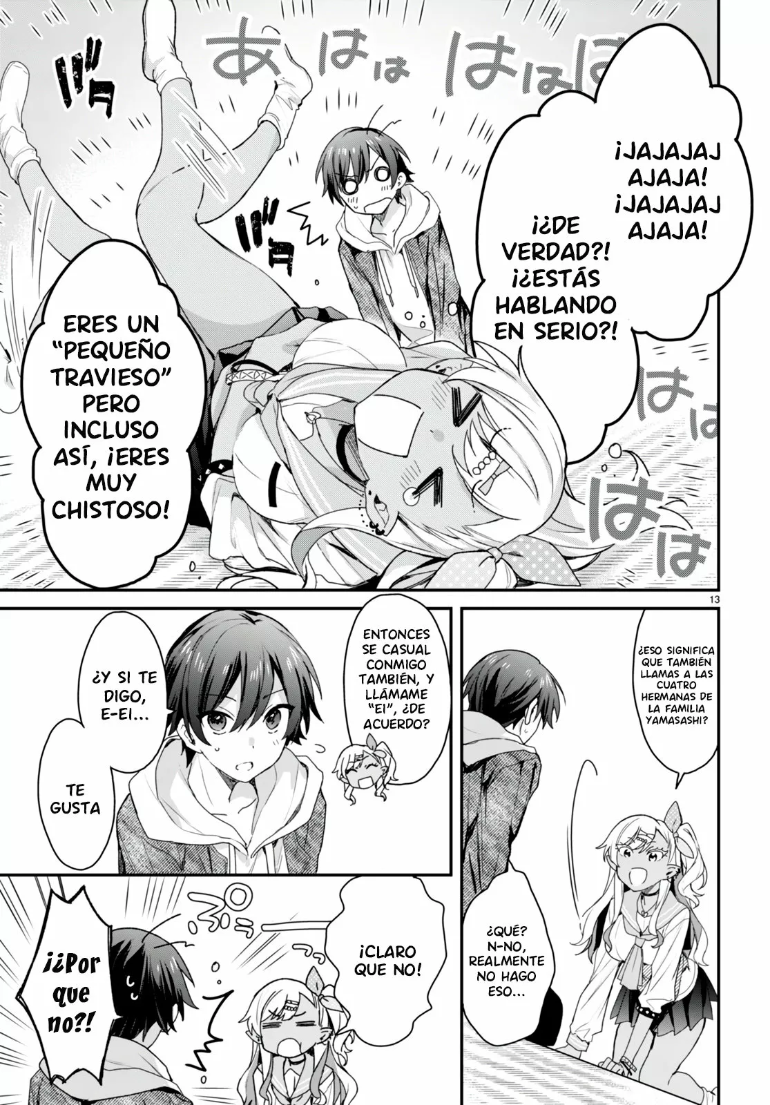 Yonshimai wa Yoru wo Omachikane Capítulo 11 - Page 14