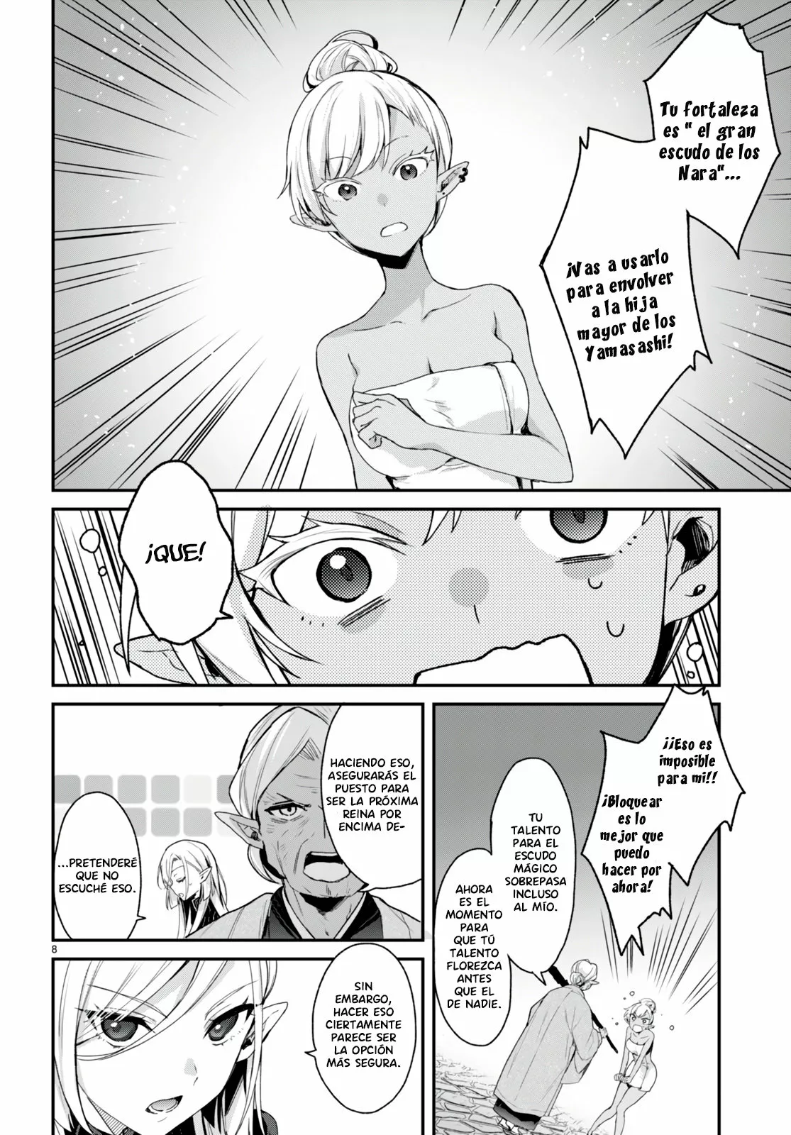 Yonshimai wa Yoru wo Omachikane Capítulo 12 - Page 9