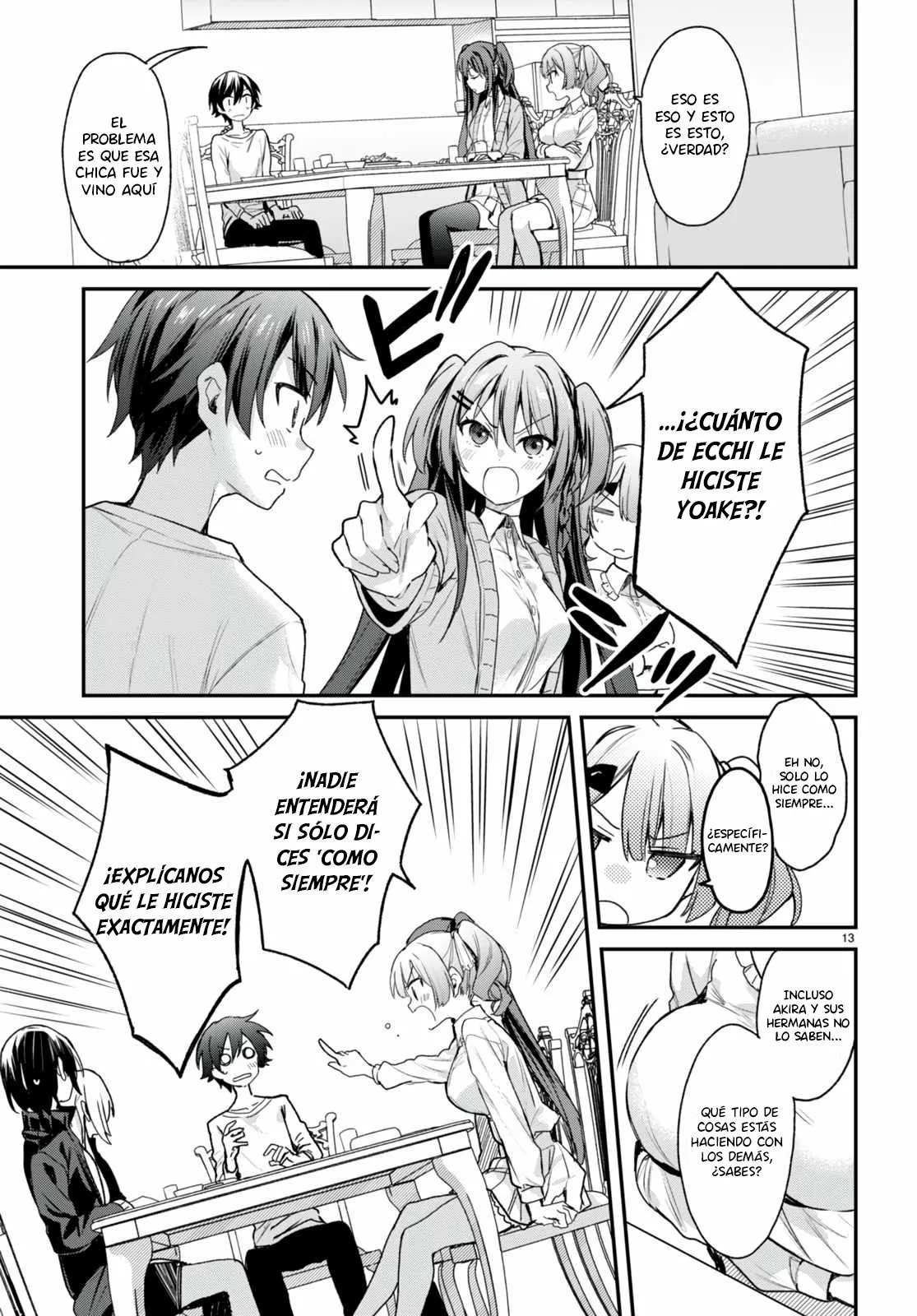 Yonshimai wa Yoru wo Omachikane Capítulo 14 - Page 14